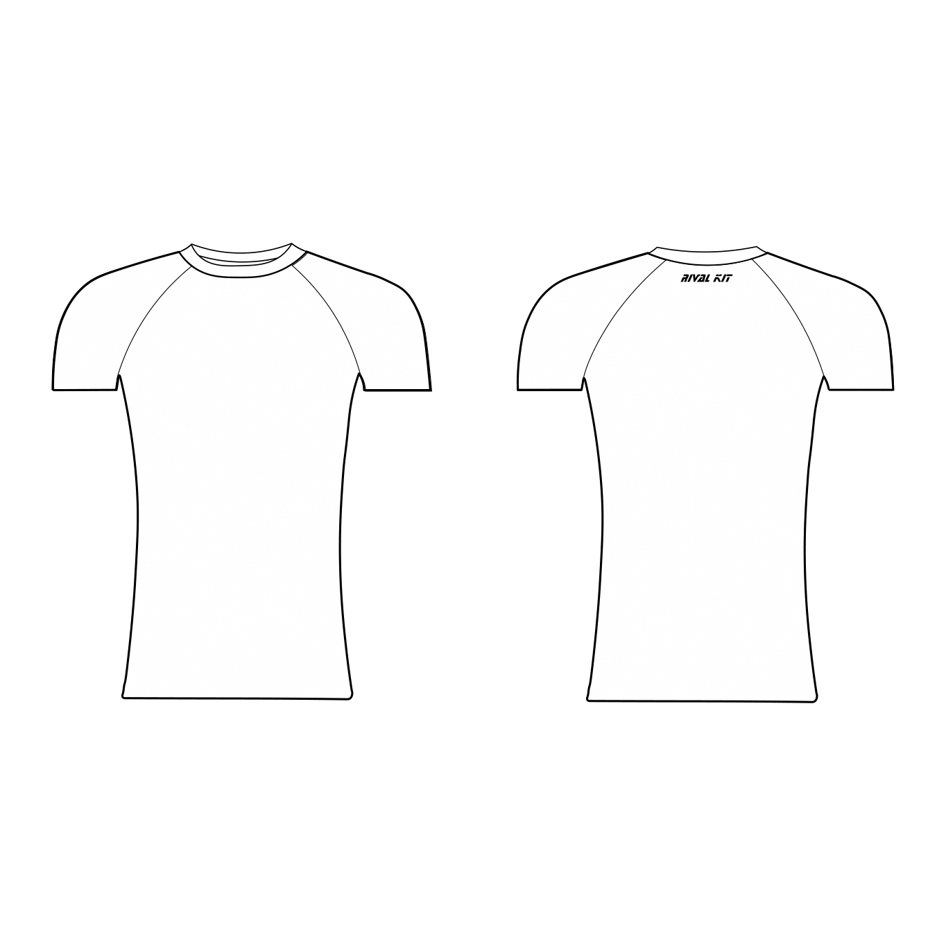 Station L Rowing Club White Short Sleeve Base-Layer
