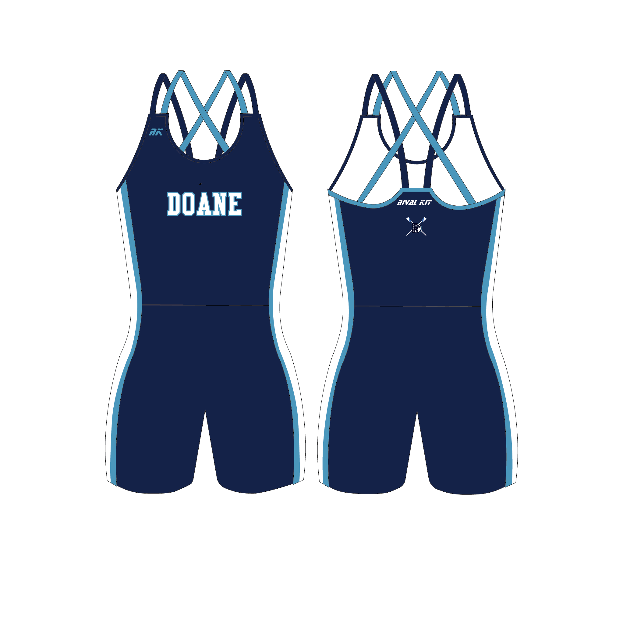 Doane Academy Crew Navy Strappy AIO