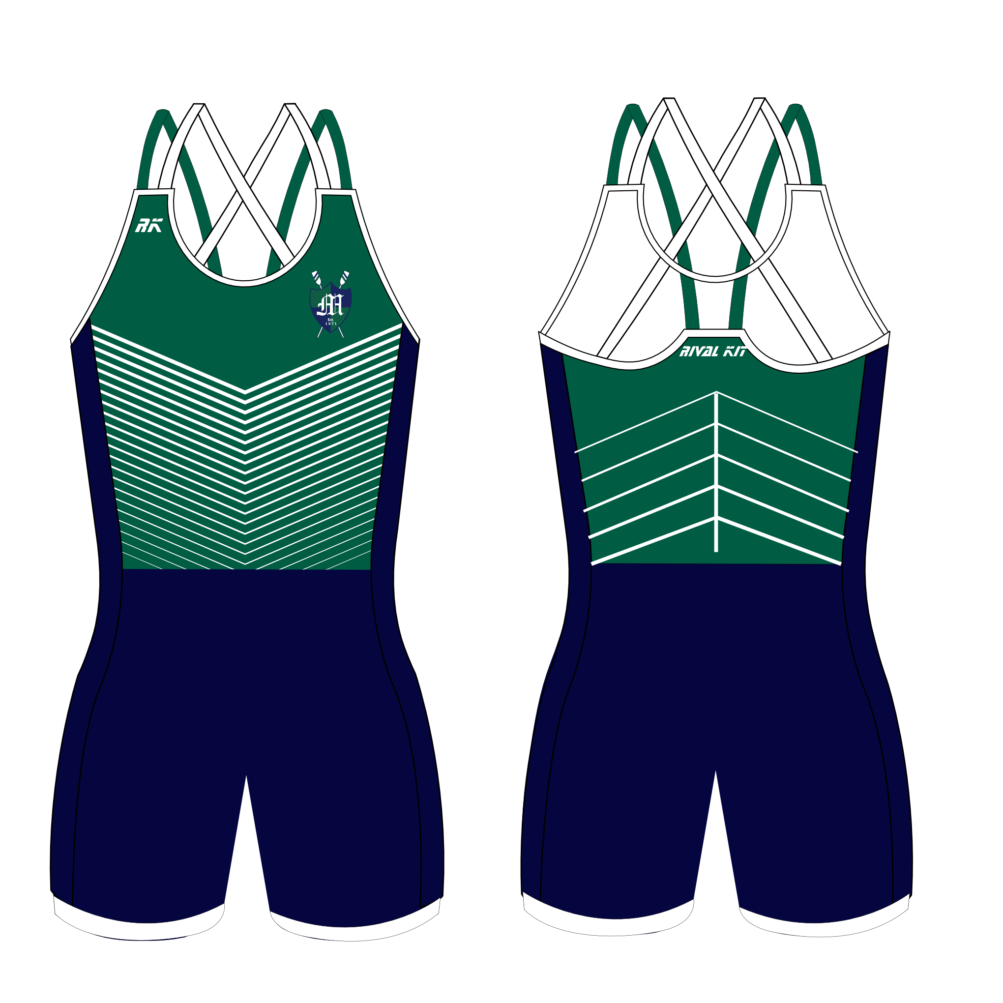 Mercyhurst University Boat Club Strappy AIOX 2