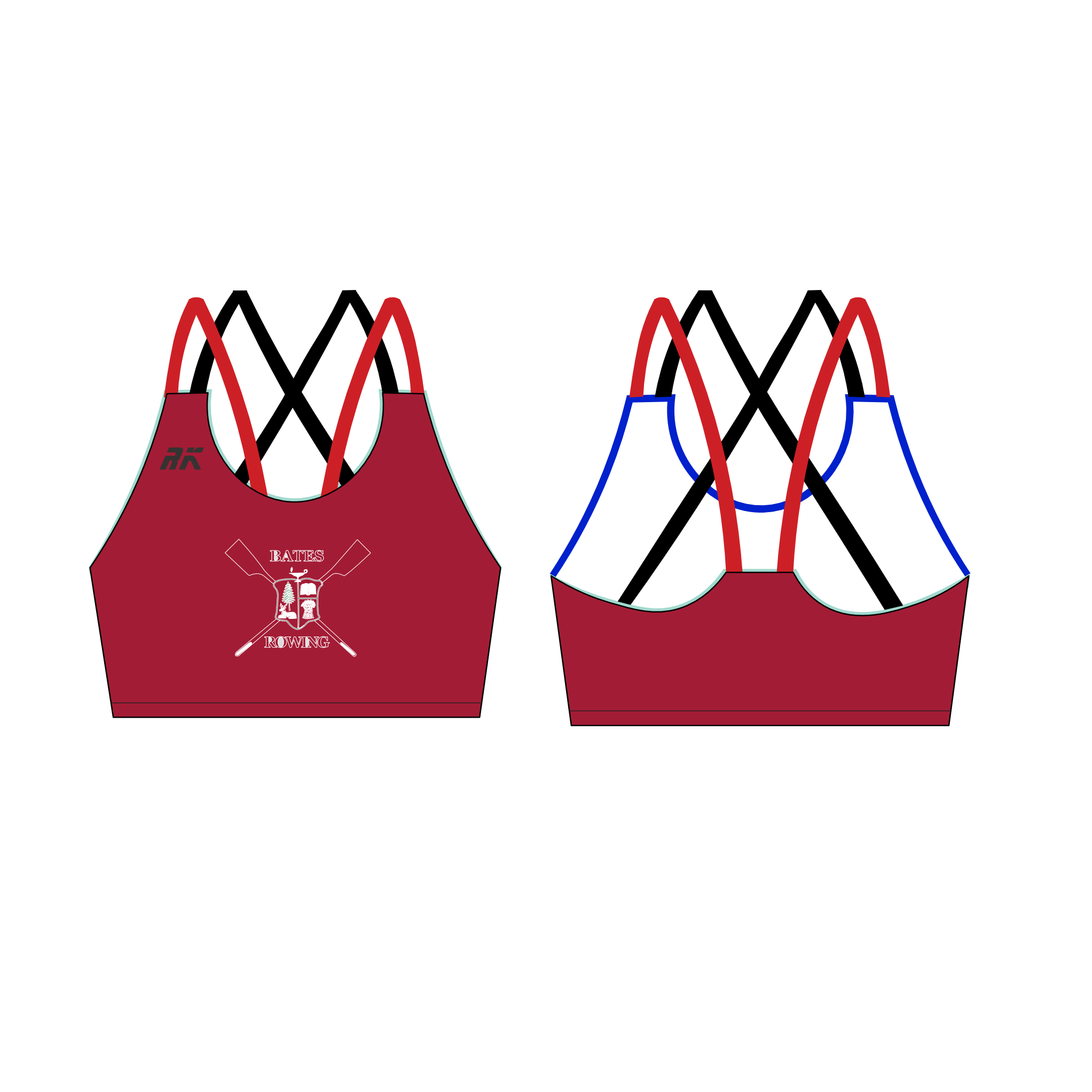 Bates Rowing Strappy Sports Bra