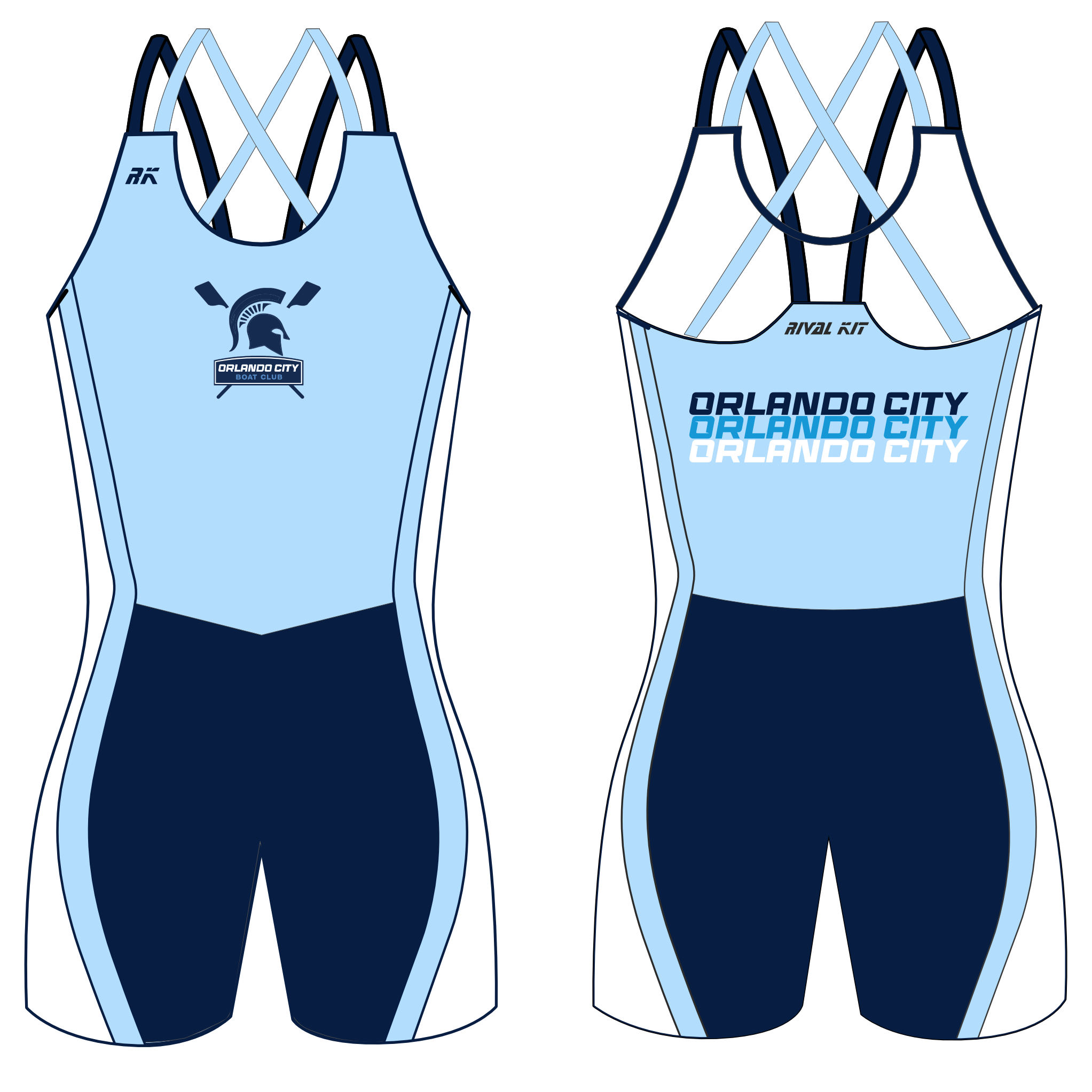 Orlando City Boat Club RACING STRAPPY AIO 2025