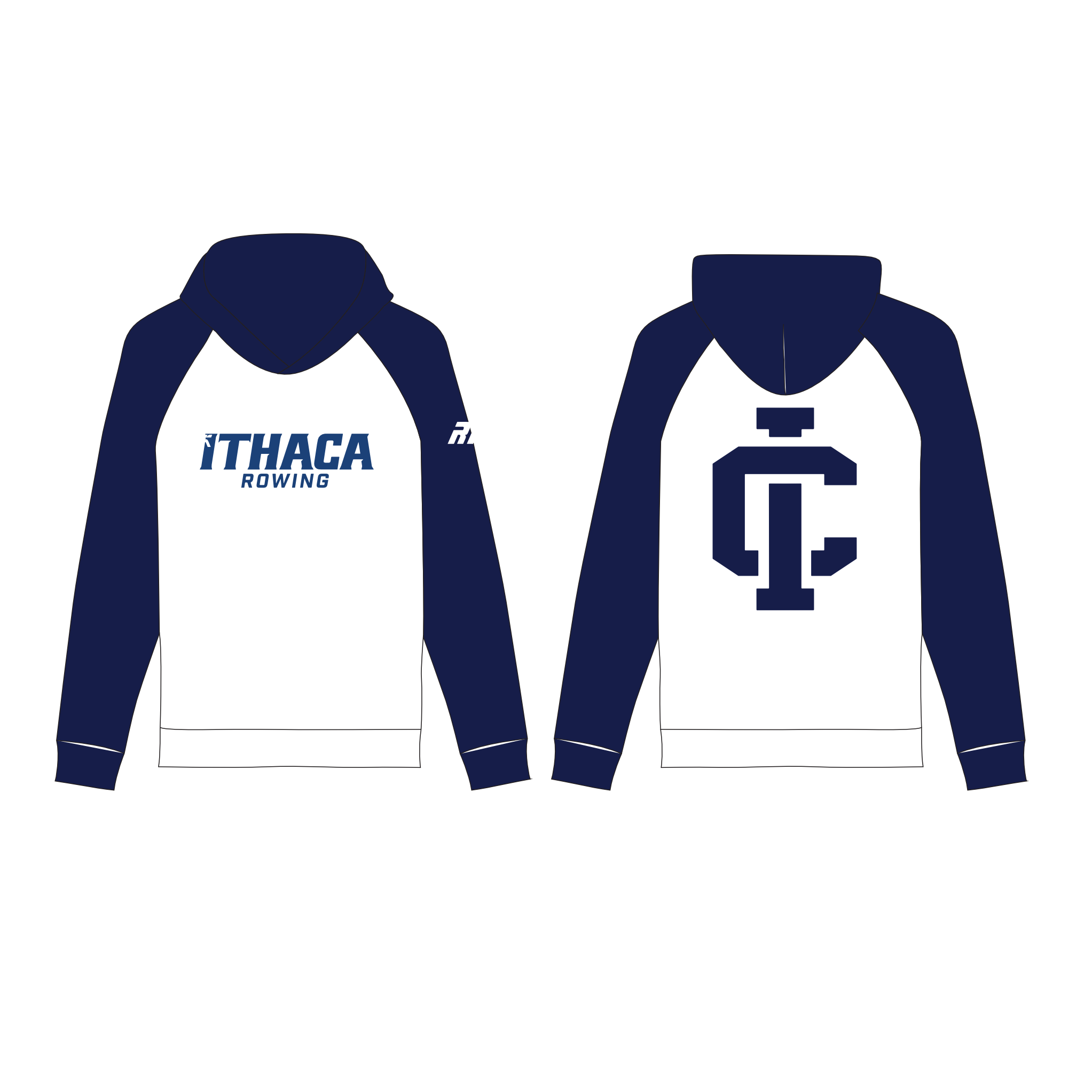 ITHICA Rowing Sun Hoodie