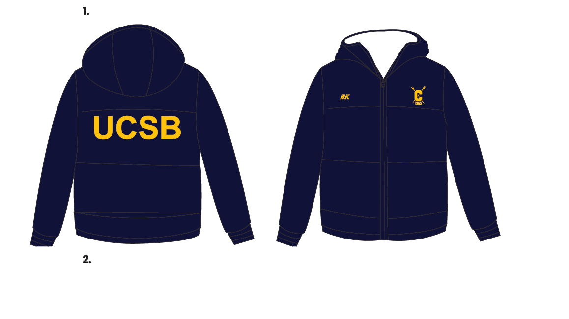 UCSB Puffa Jacket