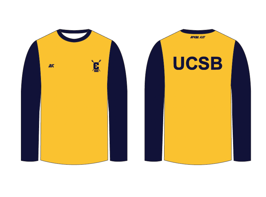 UCSB Bespoke Long Sleeve Gym T-Shirt