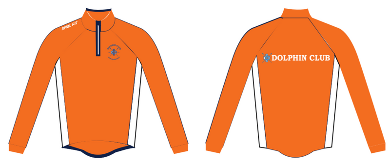 Dolphin Club Orange Splash Jacket