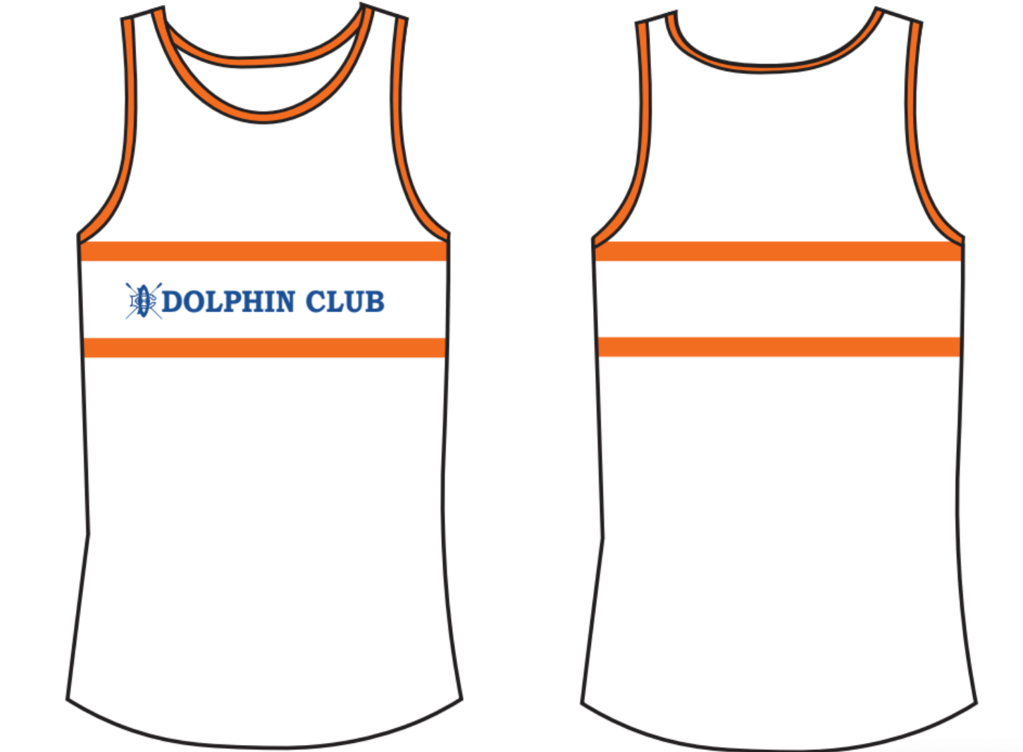 Dolphin Club Gym Vest