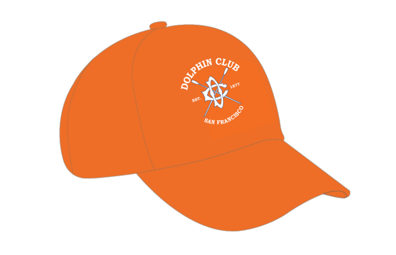 Dolphin Club Orange Cap