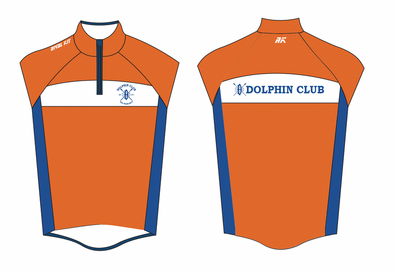 Dolphin Club Splash Orange GILET