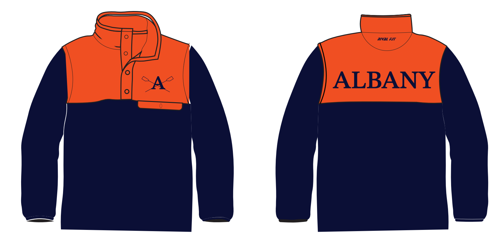 ALBANY Rowing Pocket Fleece