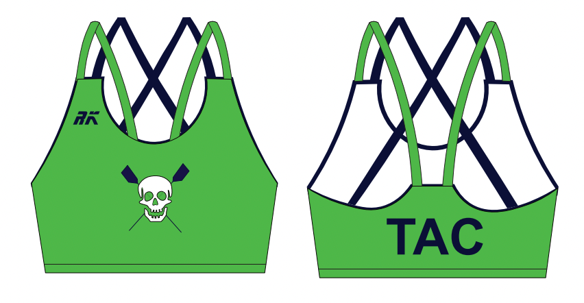 Tampa Athletic Club Strappy Sports Bra