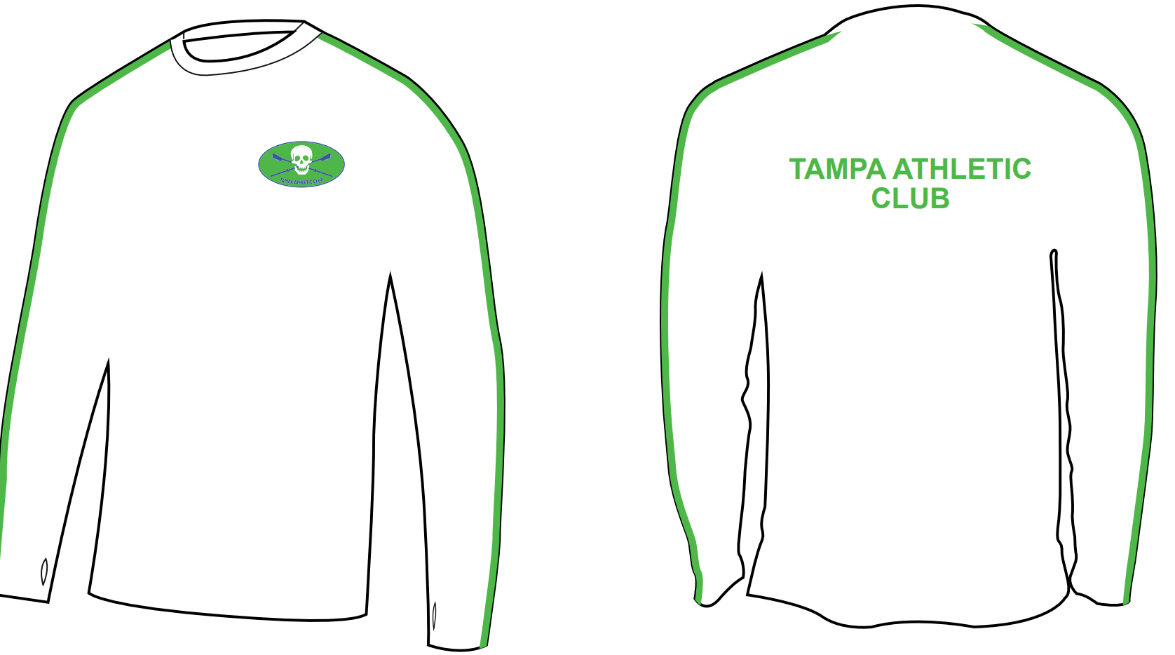 Tampa Athletic Club 201 Gym Long Sleeve