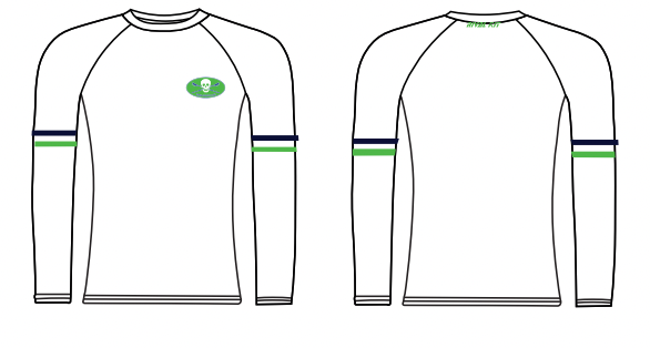 Tampa Athletic Club Stripe Long Sleeve Base-Layer