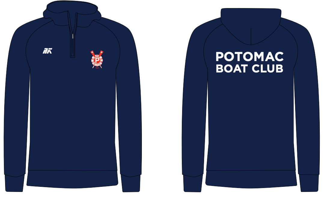 POTOMAC BOAT CLUB Midlayer NAVY