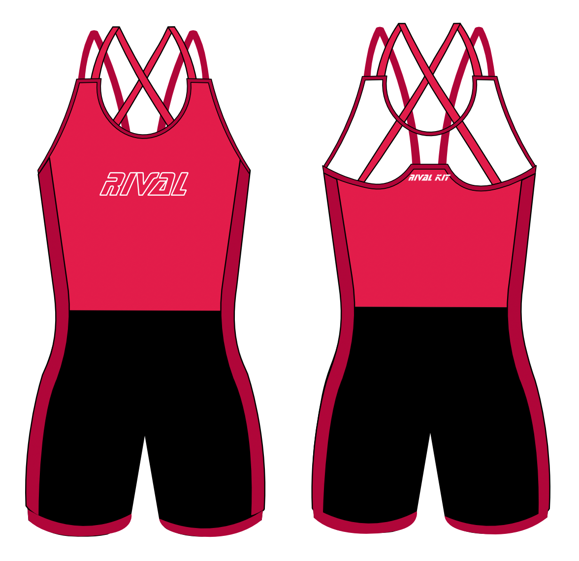 Red Strappy AIOX