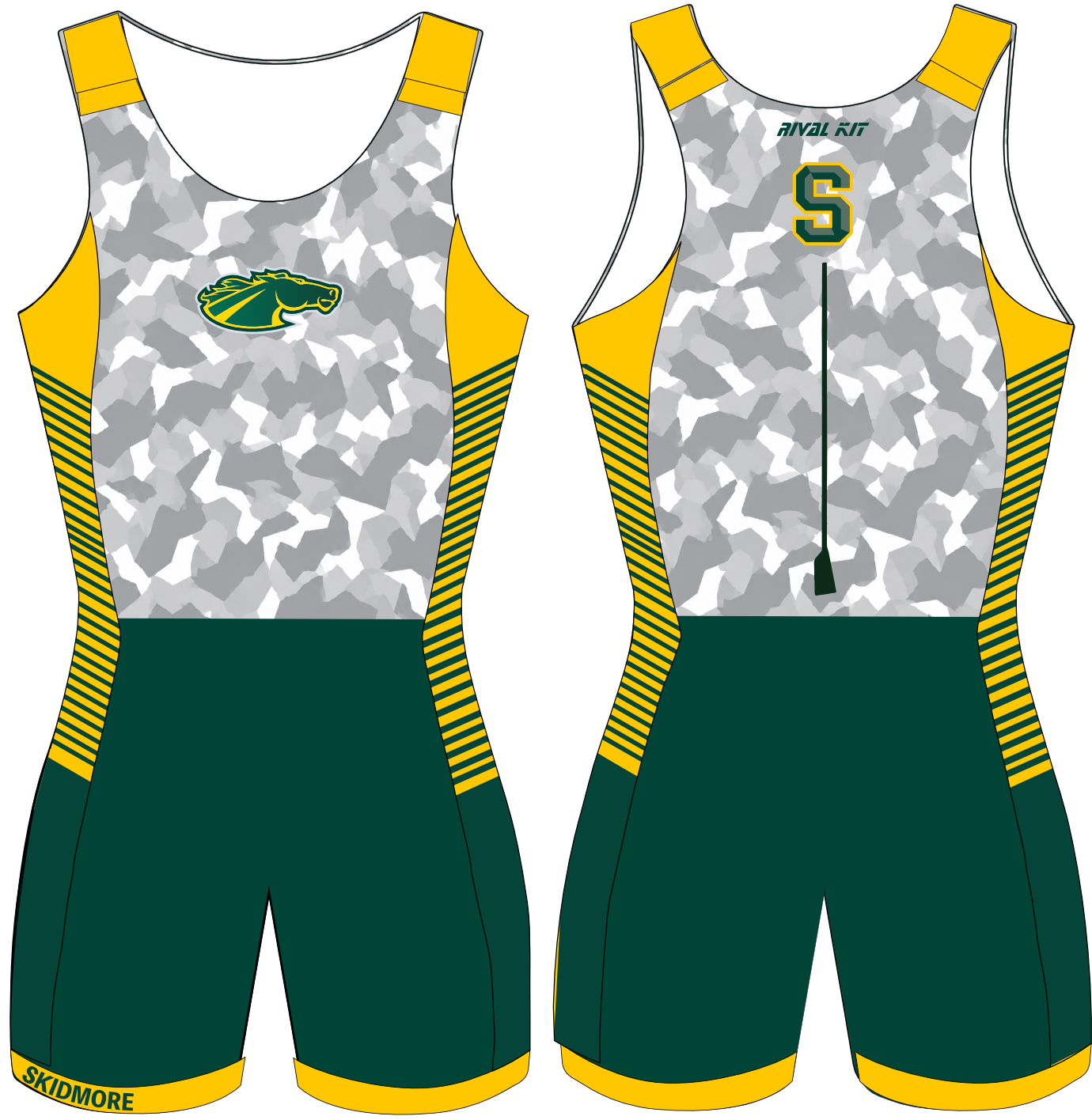 Skidmore Rowing Camo Training AIOX
