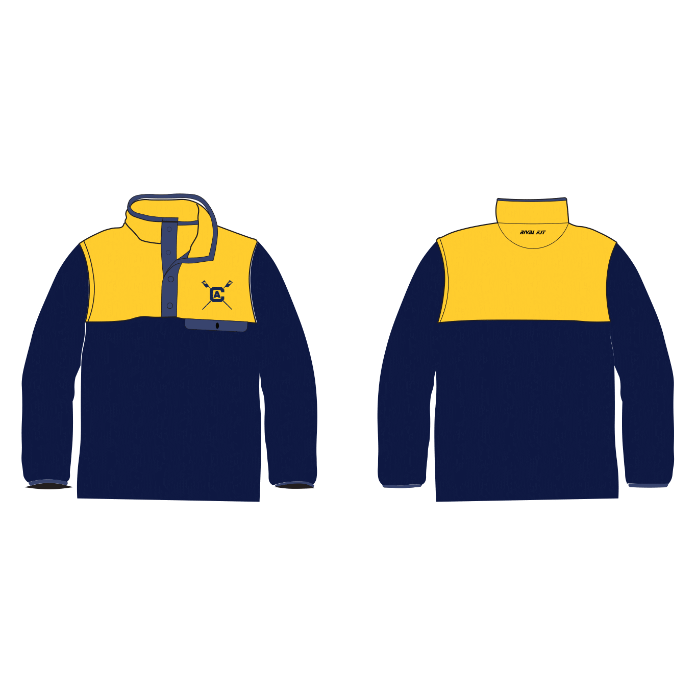 UC Davis Women's Rowing Pocket Fleece