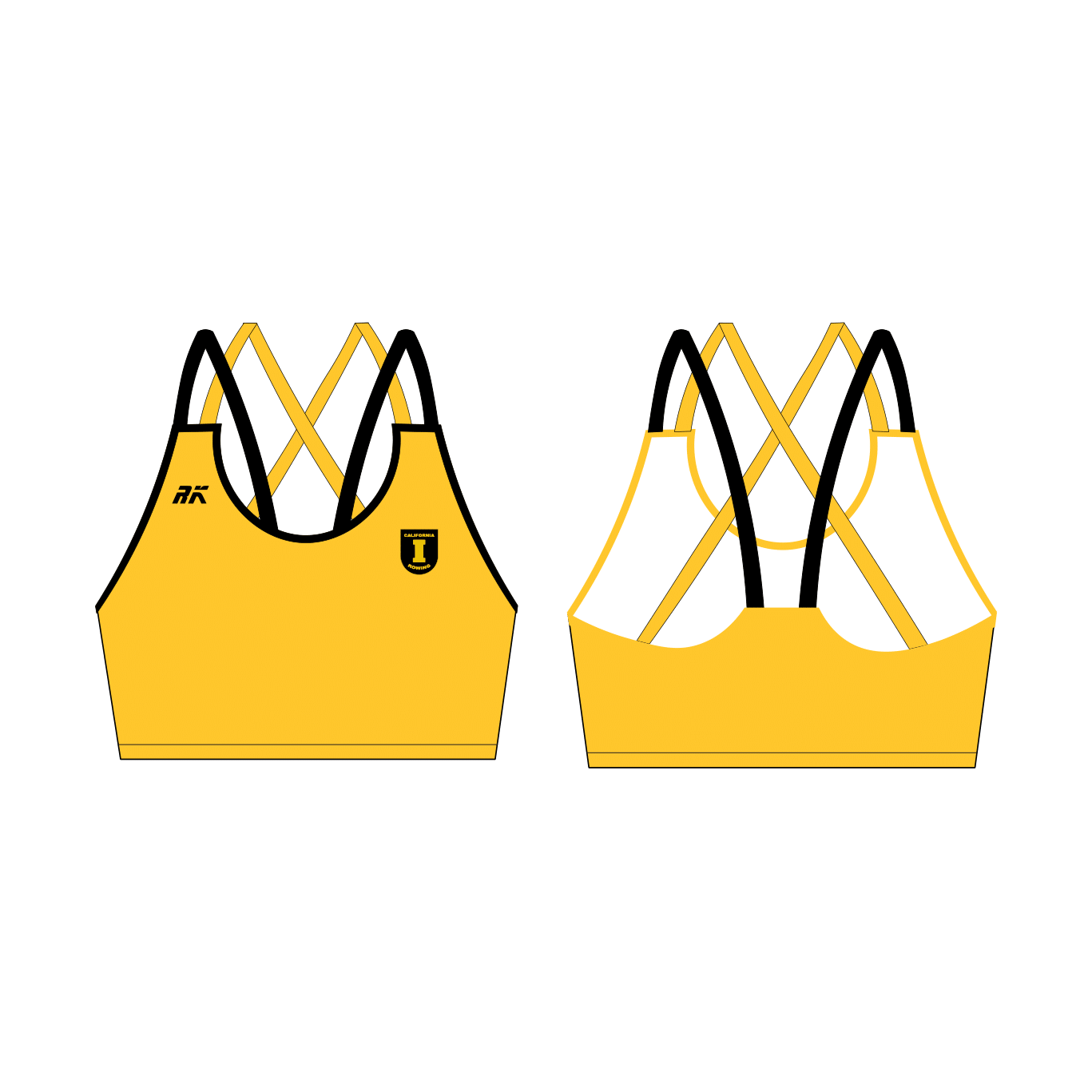 UCI Rowing Strappy Sports Bra