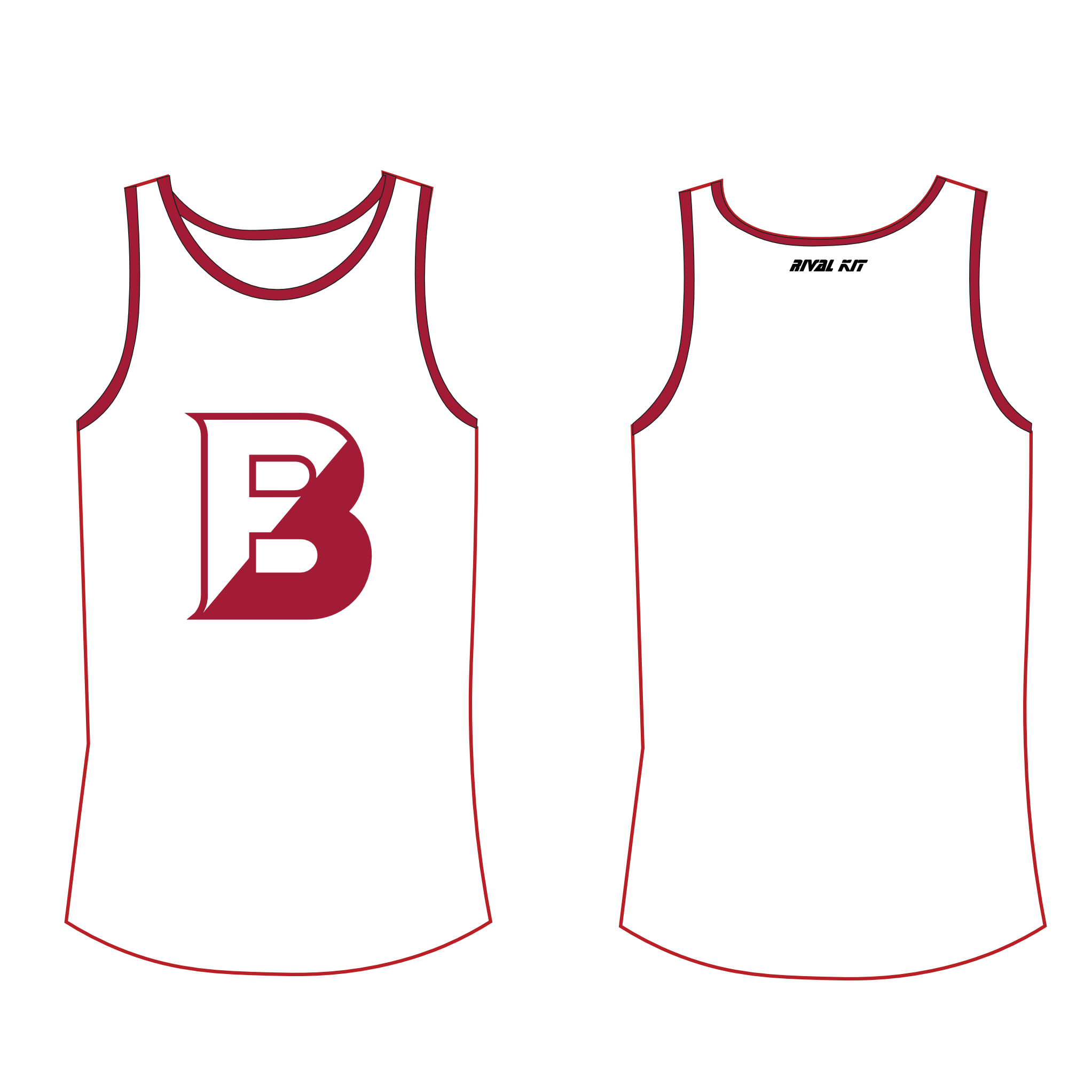 Bates Rowing Racing Vest