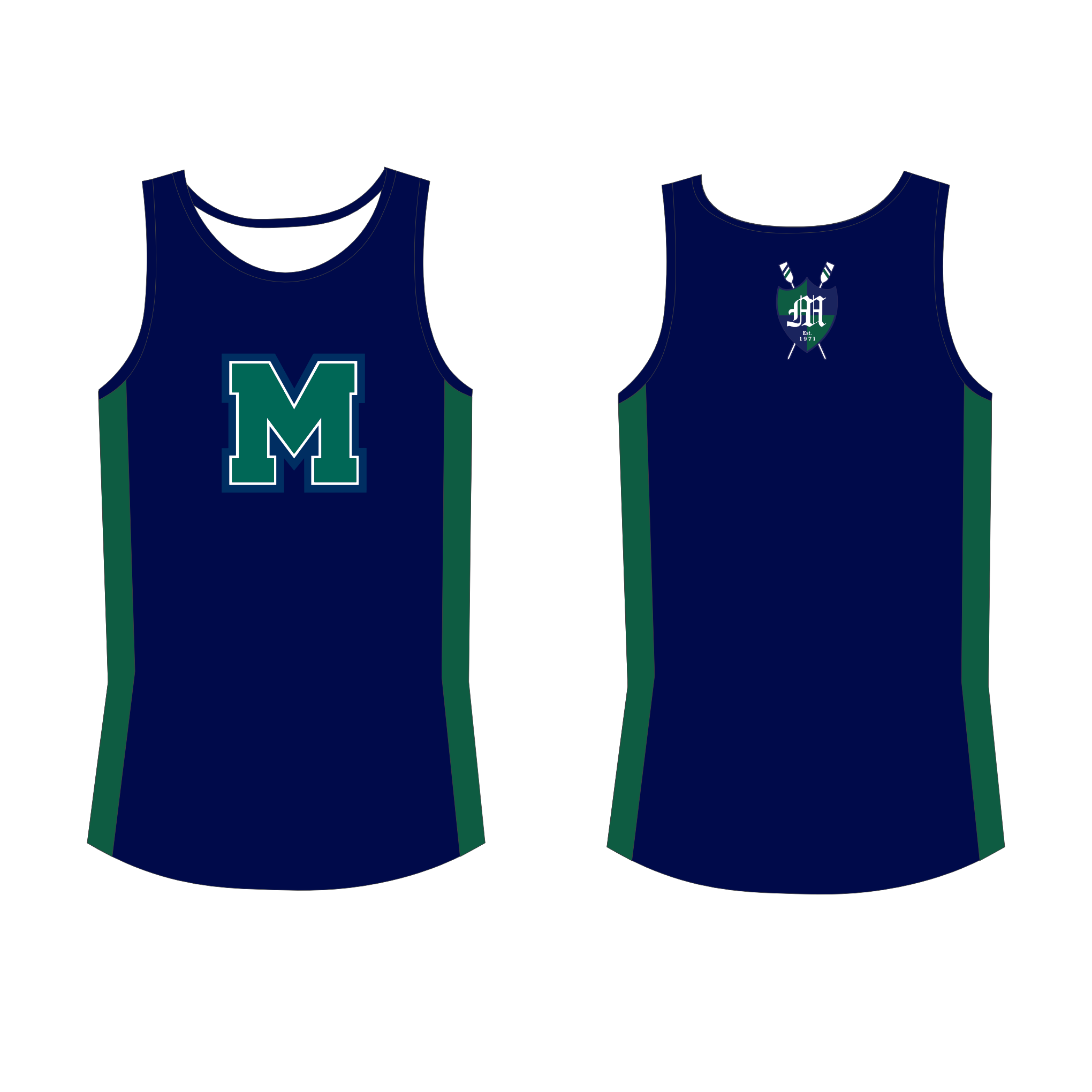 Mercyhurst University Boat Club Tank top
