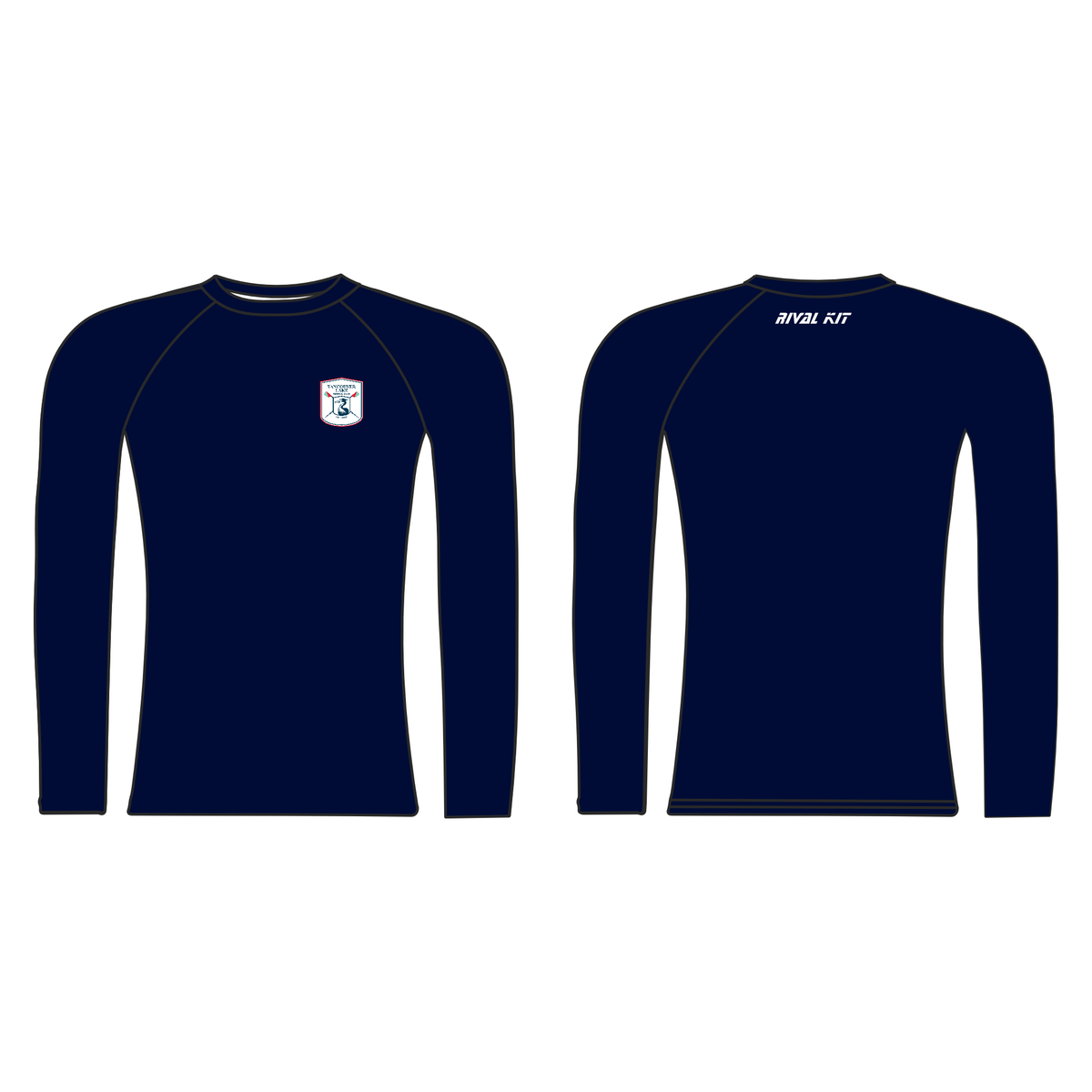 Vancouver Lake Rowing Club Long Sleeve Baselayer 2