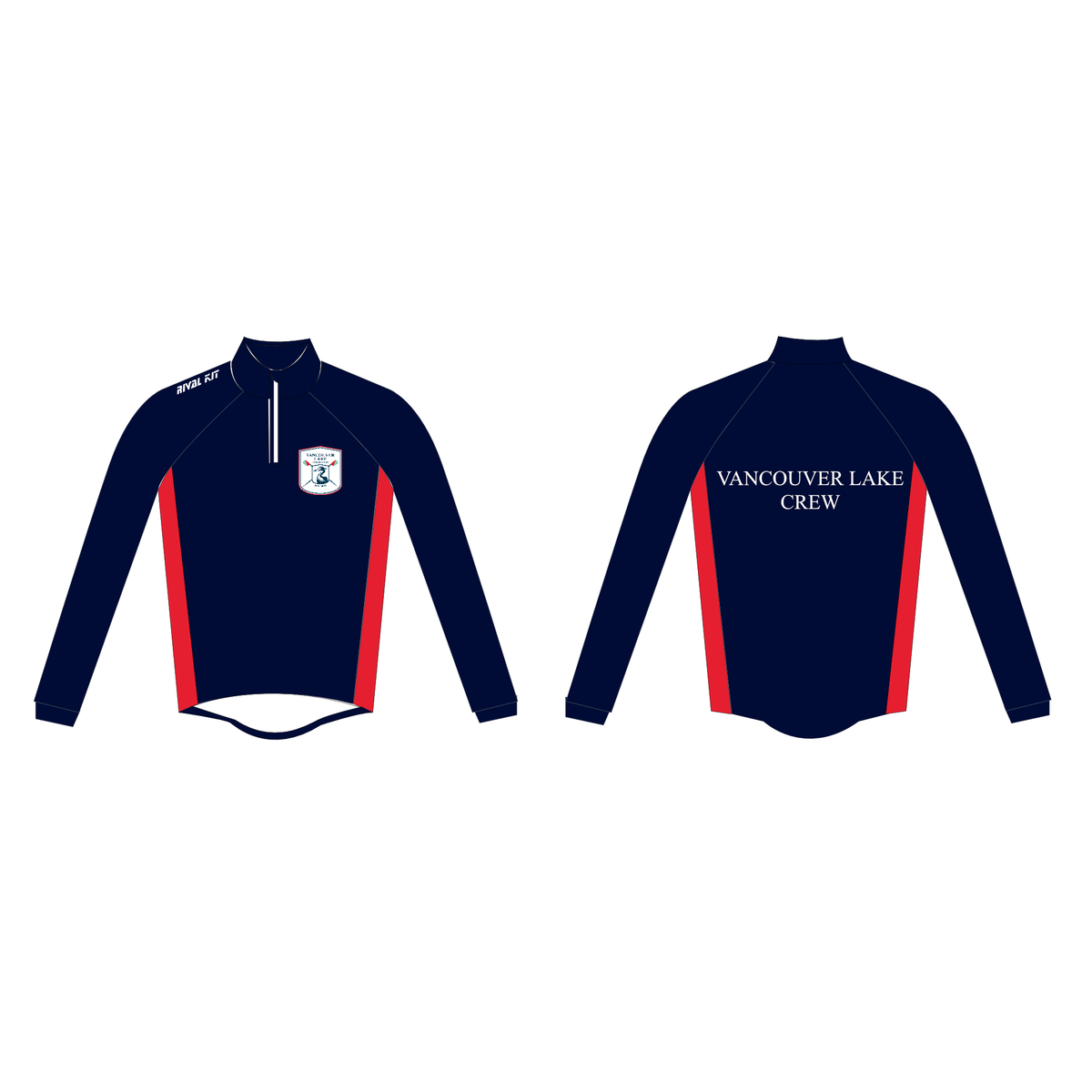 Vancouver Lake Rowing Club THERMAL Splash Jacket 1