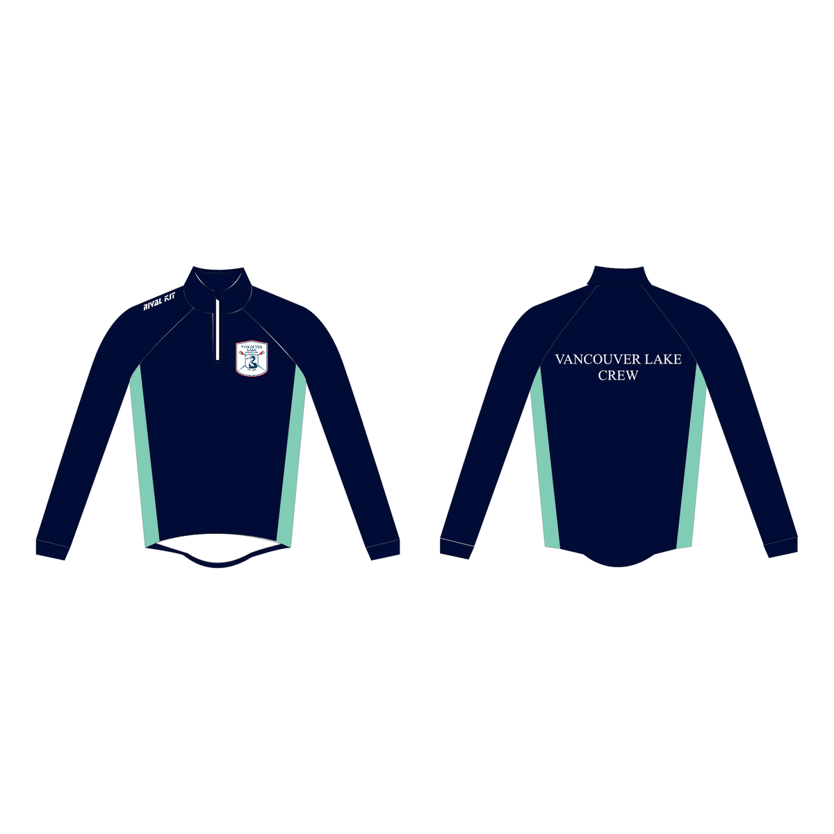 Vancouver Lake Rowing Club THERMAL Splash Jacket 2