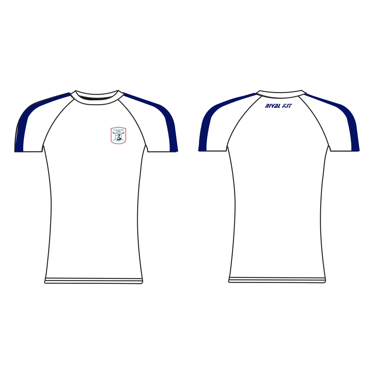 Vancouver Lake Rowing Club Short Sleeve Baselayer 1