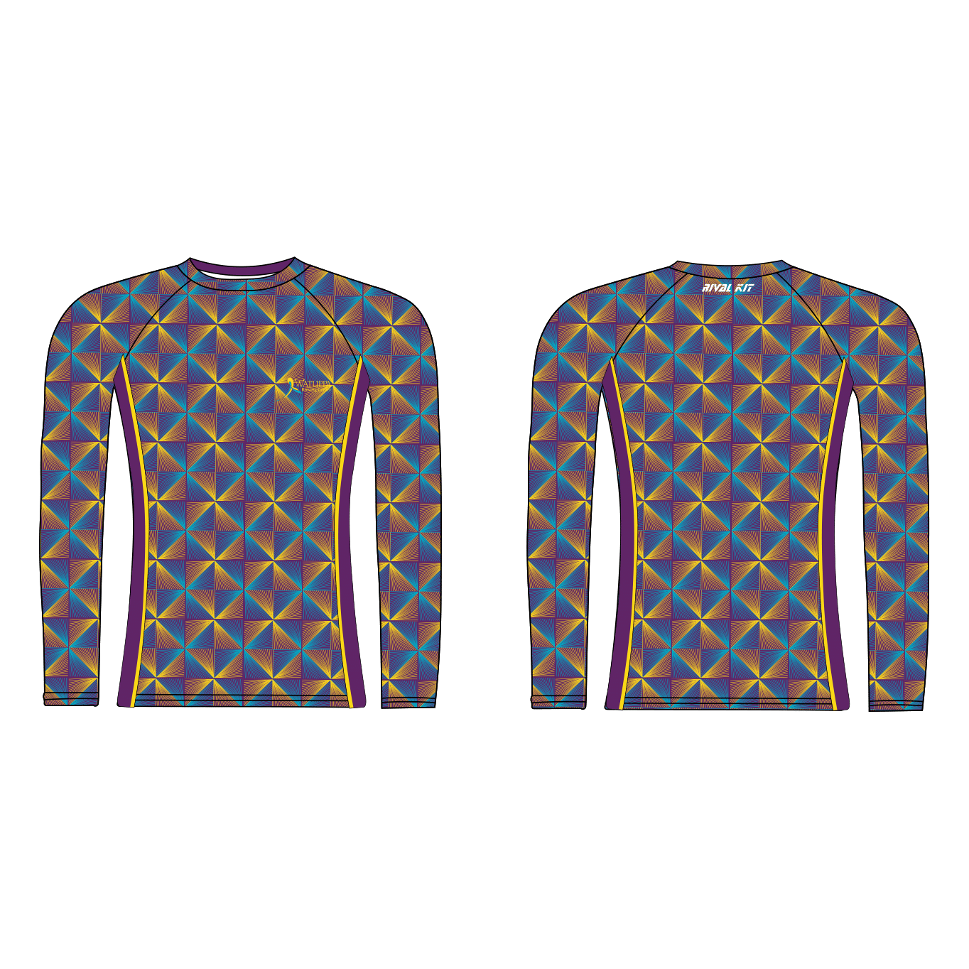 Watuppa Rowing Center Long Sleeve Base-Layer 2