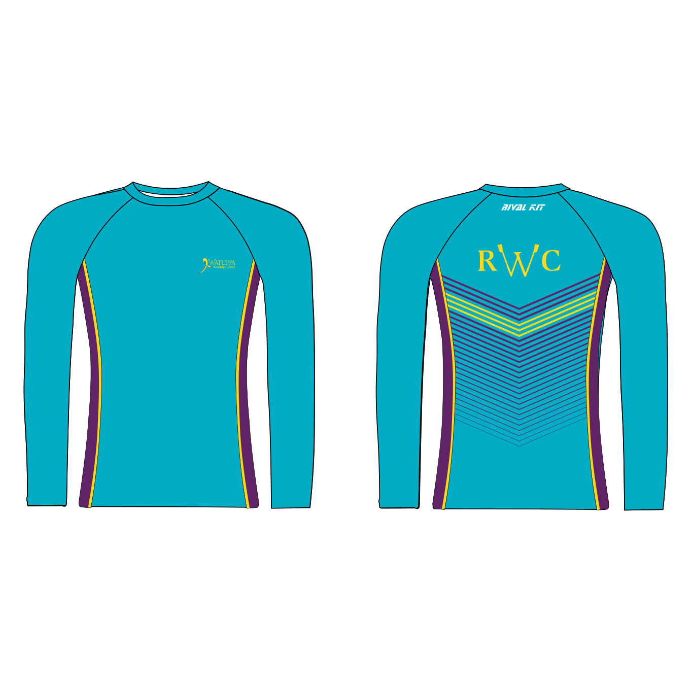 Watuppa Rowing Center Long Sleeve Base-Layer 1