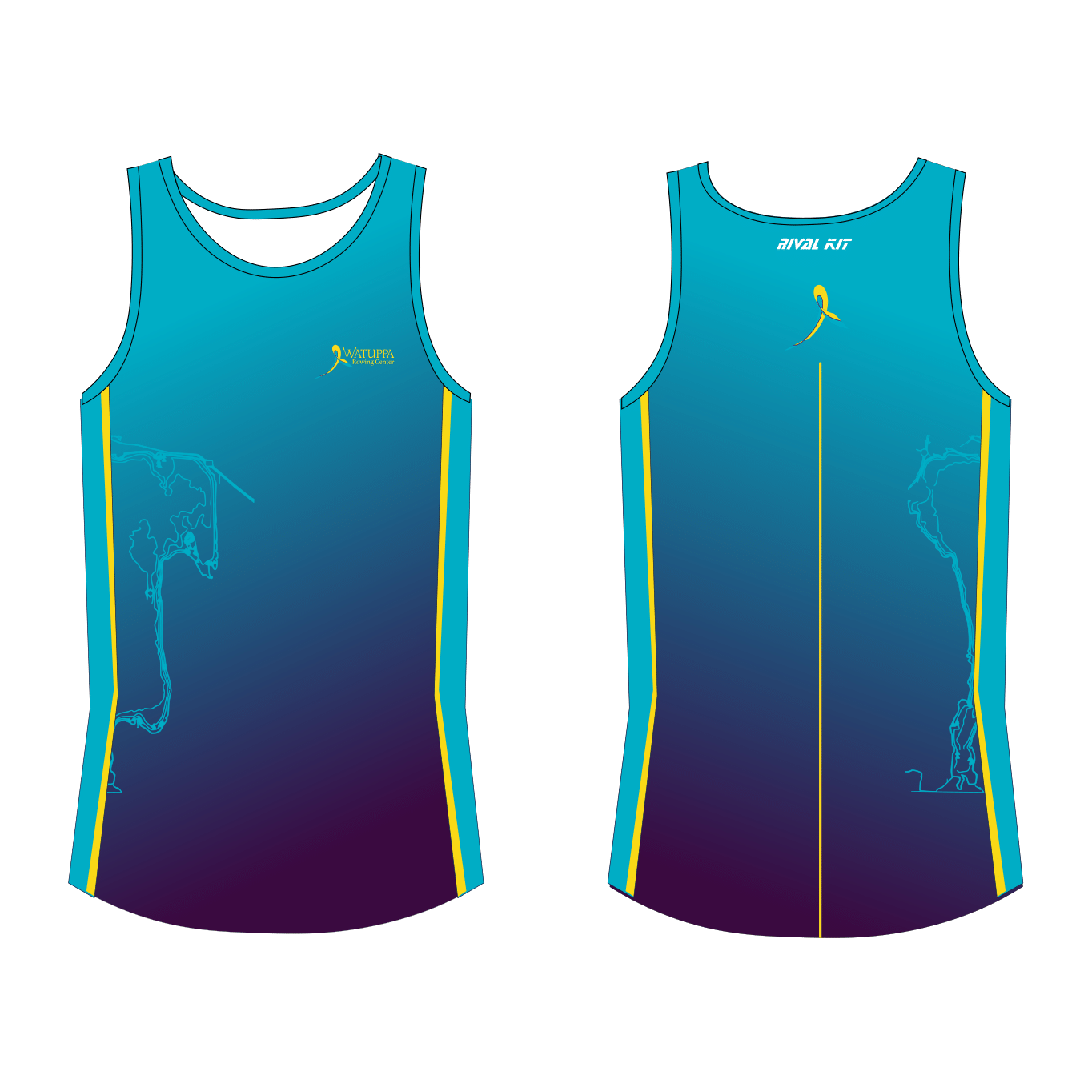 Watuppa Rowing Center Rowing Vest 3