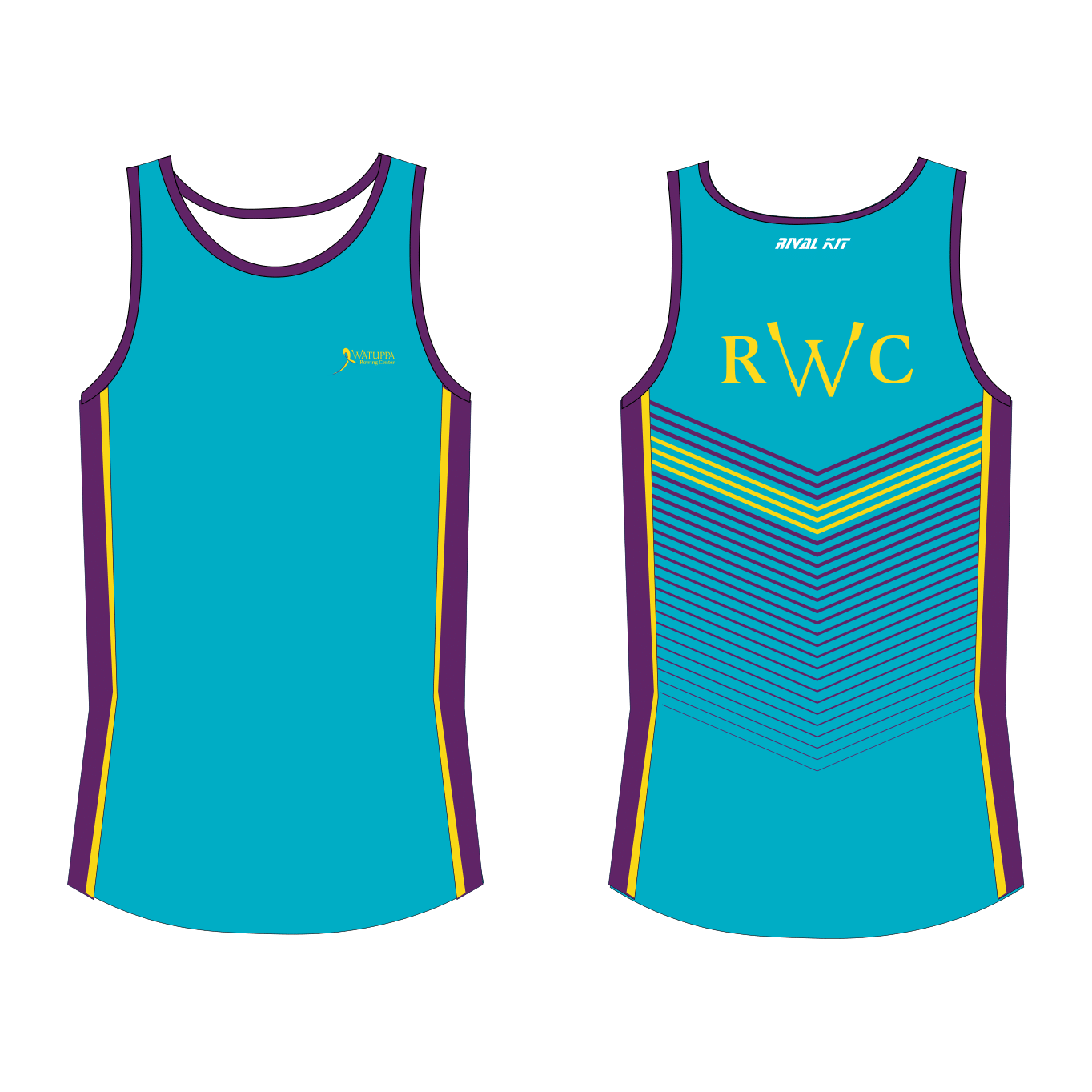 Watuppa Rowing Center Rowing Vest 1