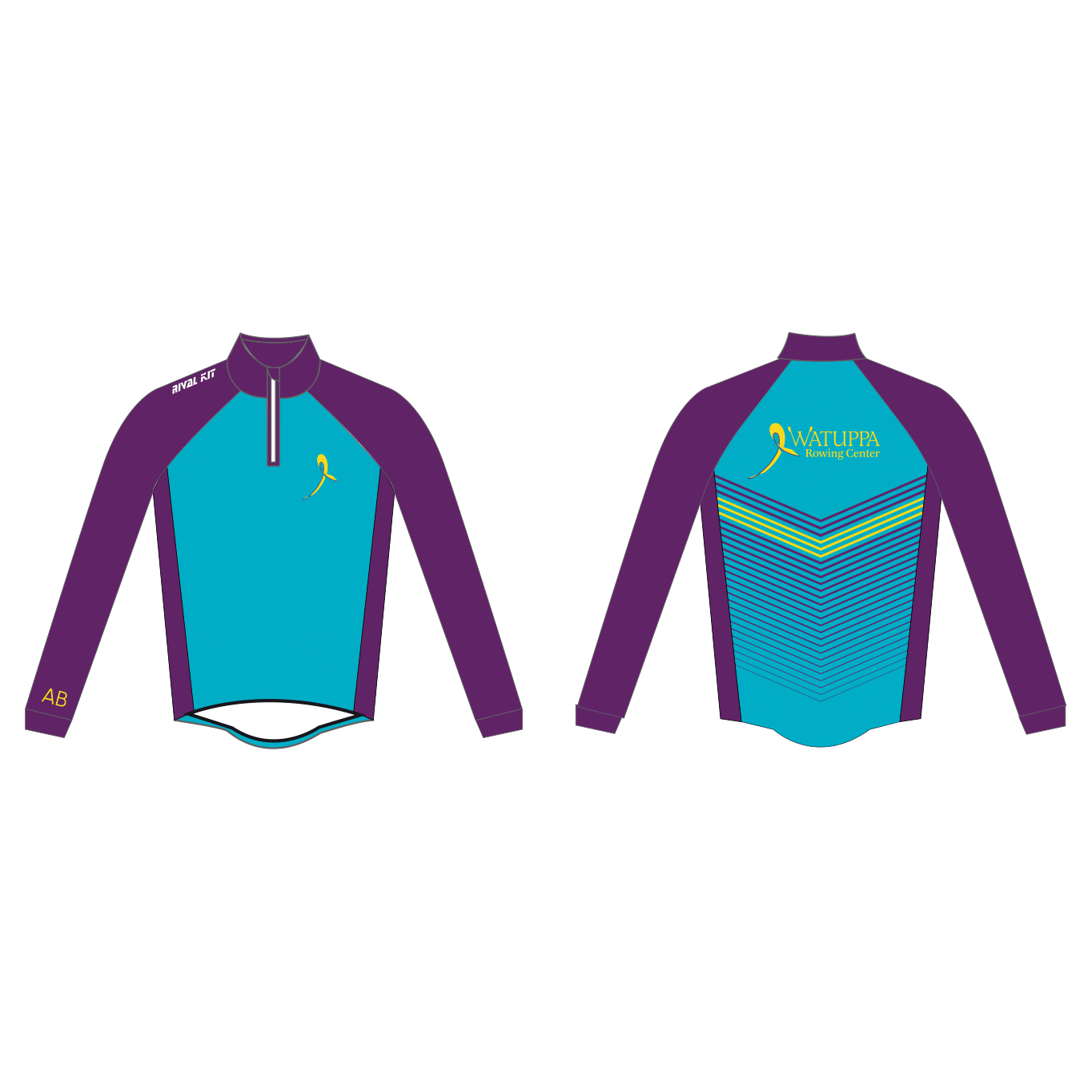 Watuppa Rowing Center Rowing Splash Jacket 1
