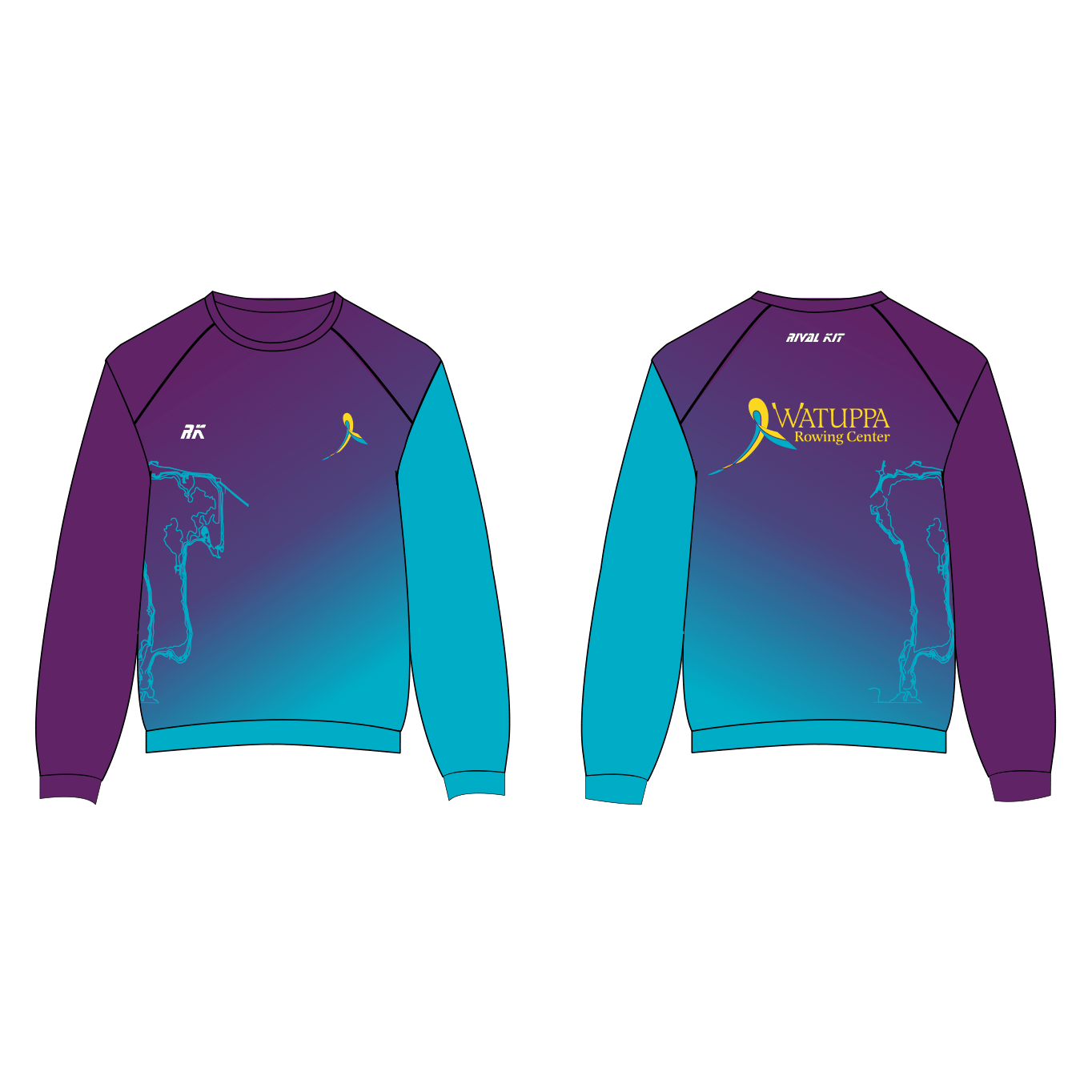 Watuppa Rowing Center Sweatshirt 3