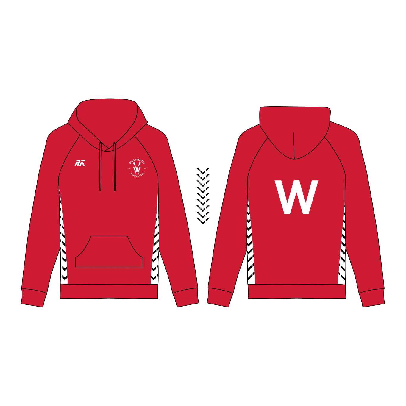 Willamette Rowing Club Hoodie