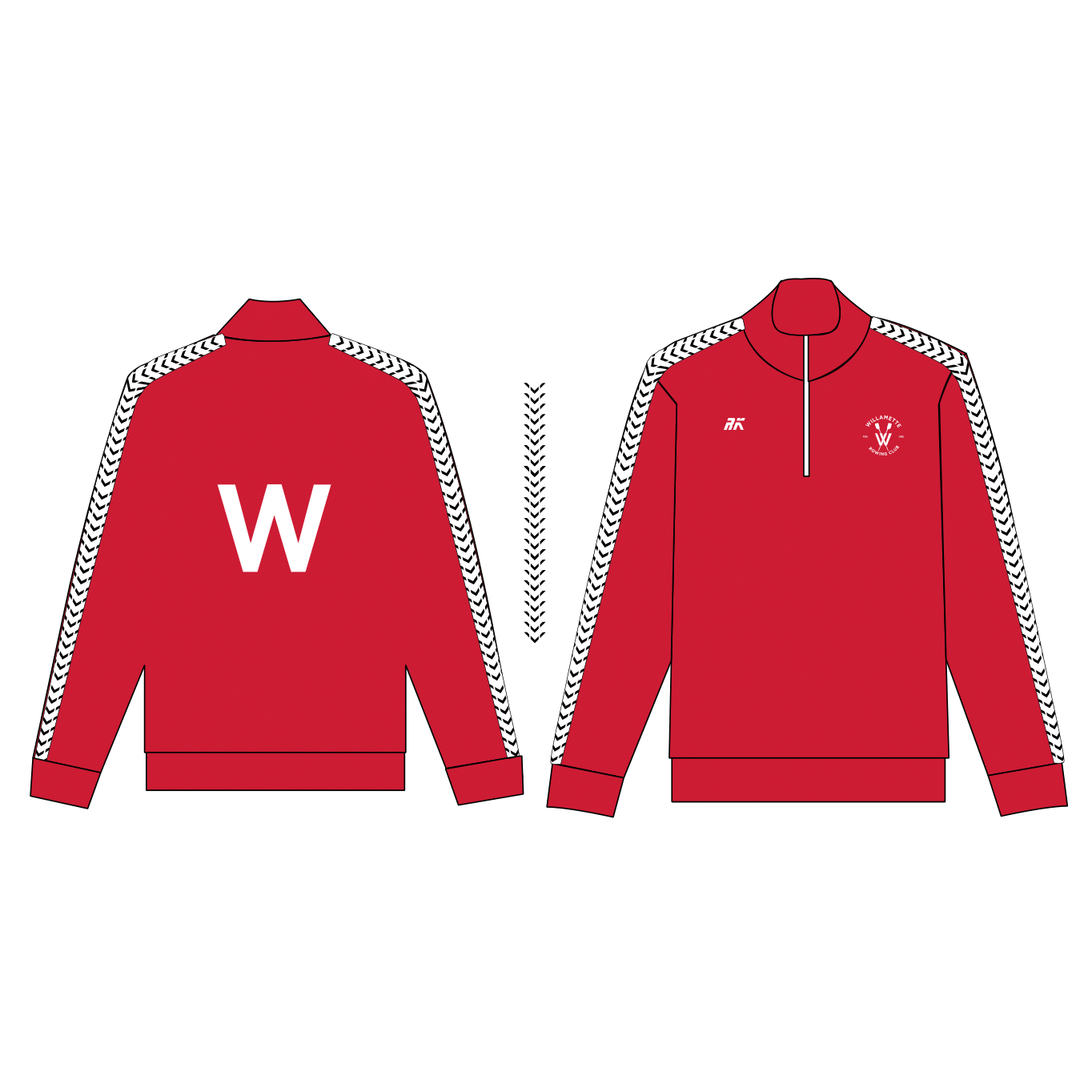 Willamette Rowing Club Q-Zip