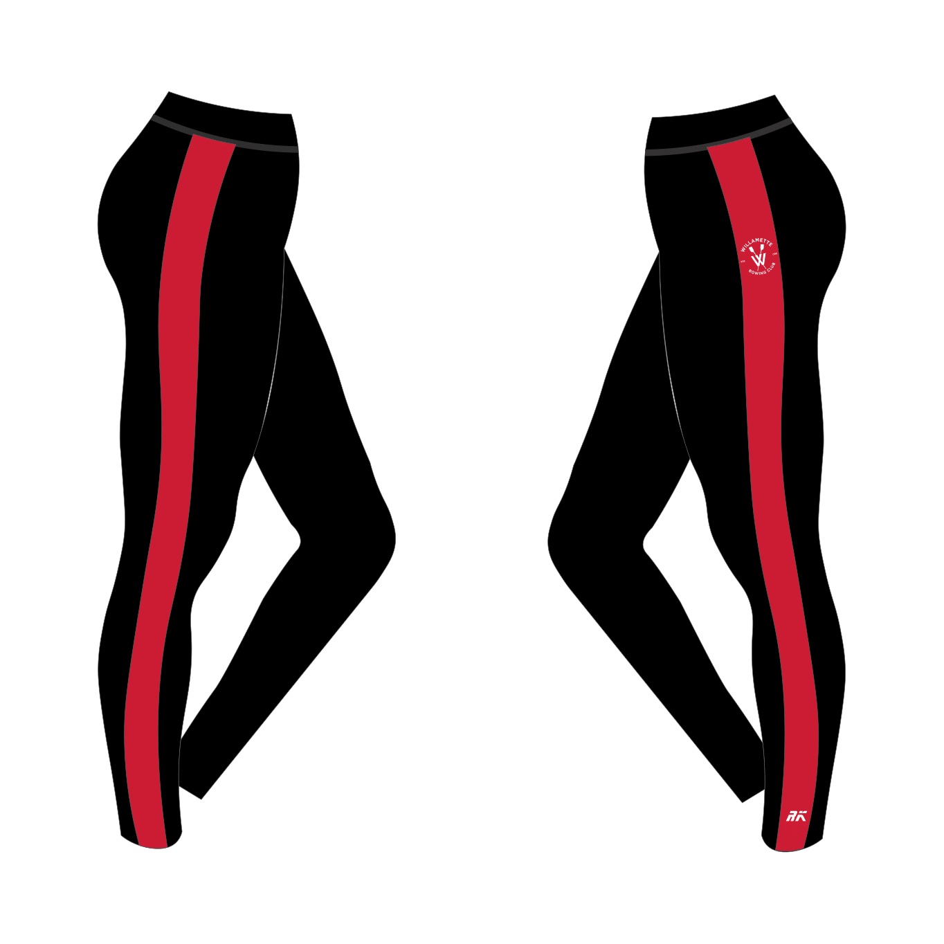 Willamette Rowing Club Leggings