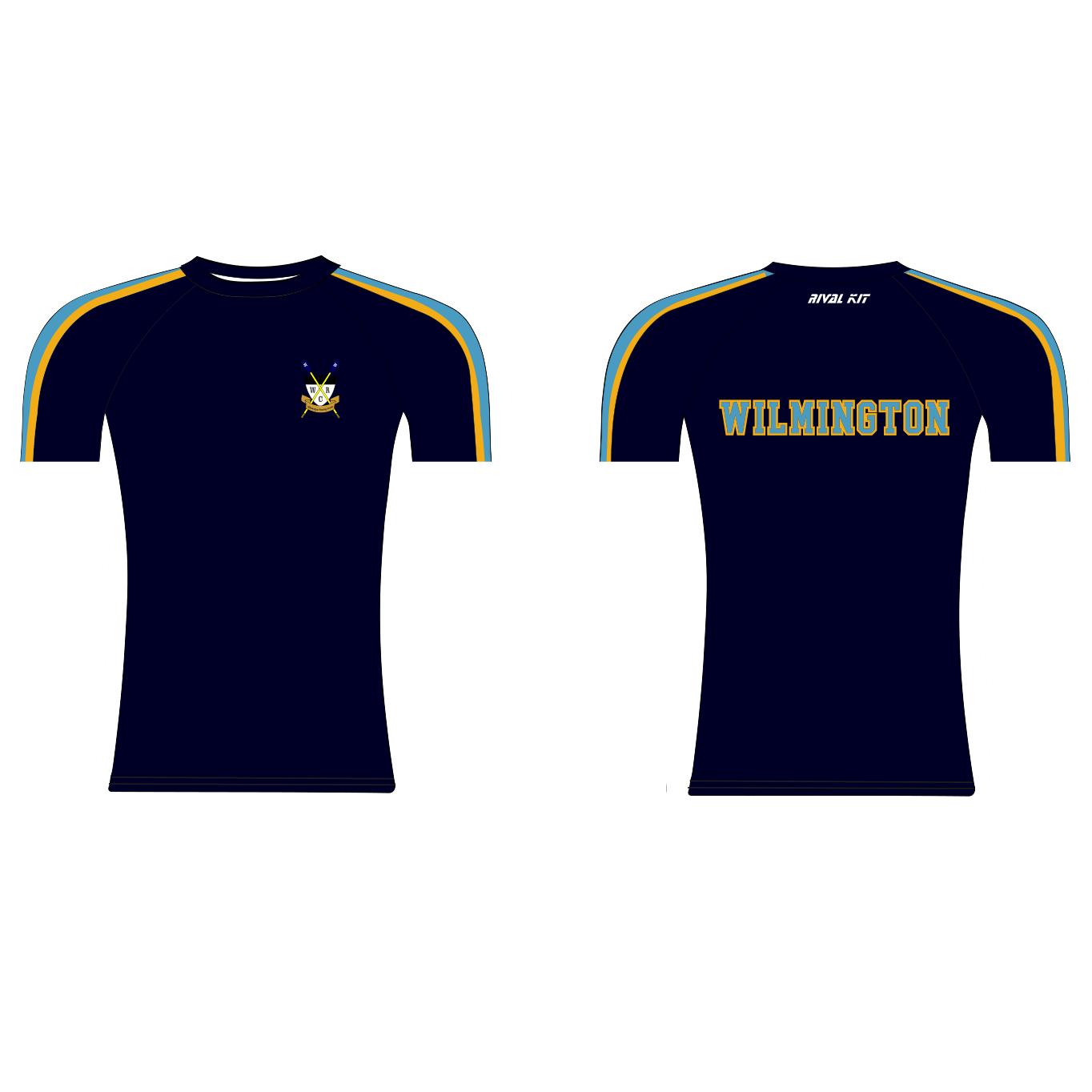 Wilmington Rowing Center Short Sleeve Base-Layer