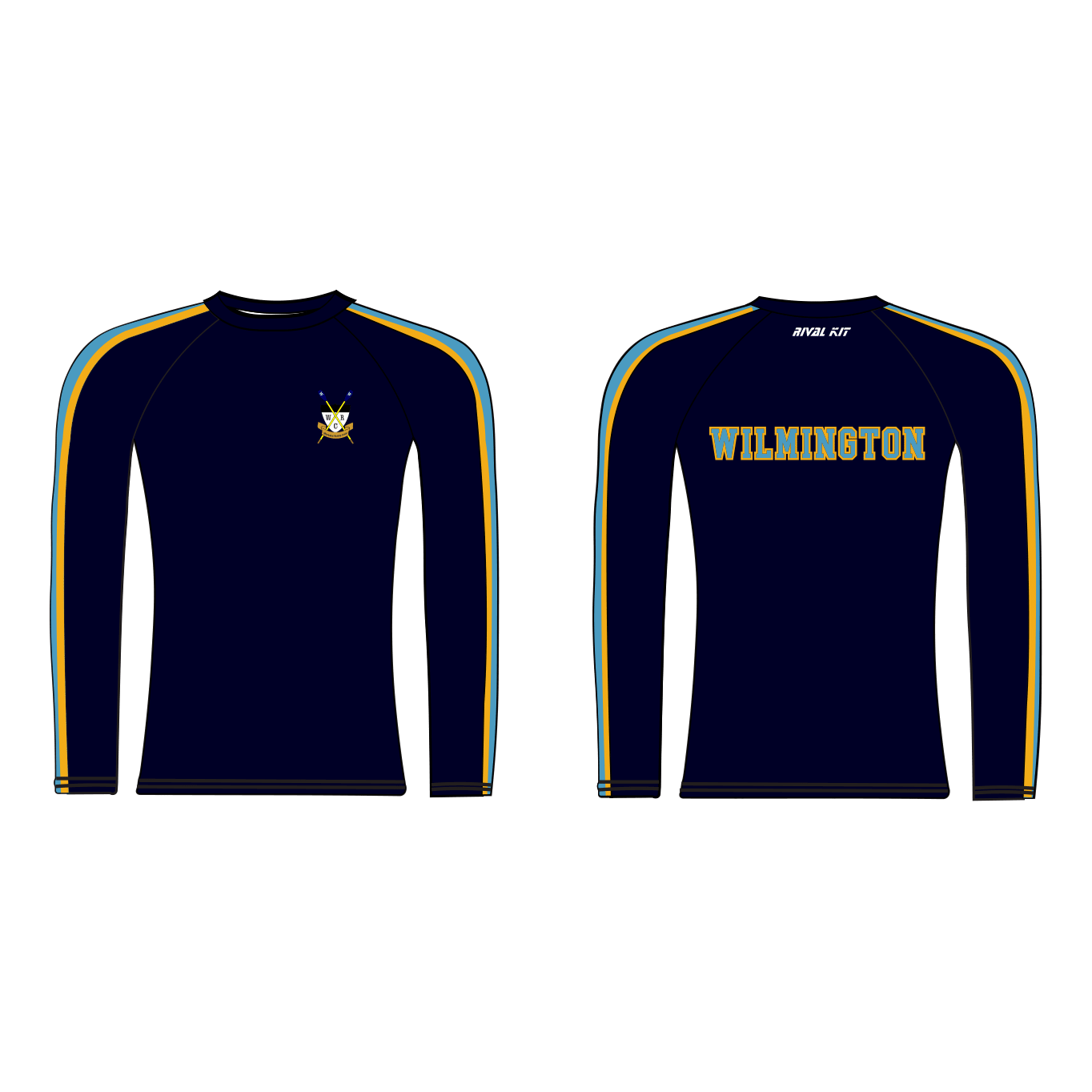 Wilmington Rowing Center Long Sleeve Baselayer