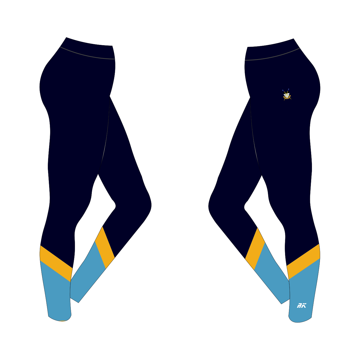 Wilmington Rowing Center Leggings Stripe