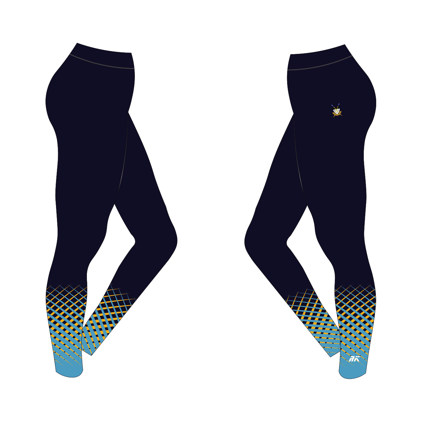 Wilmington Rowing Center Leggings Pattern