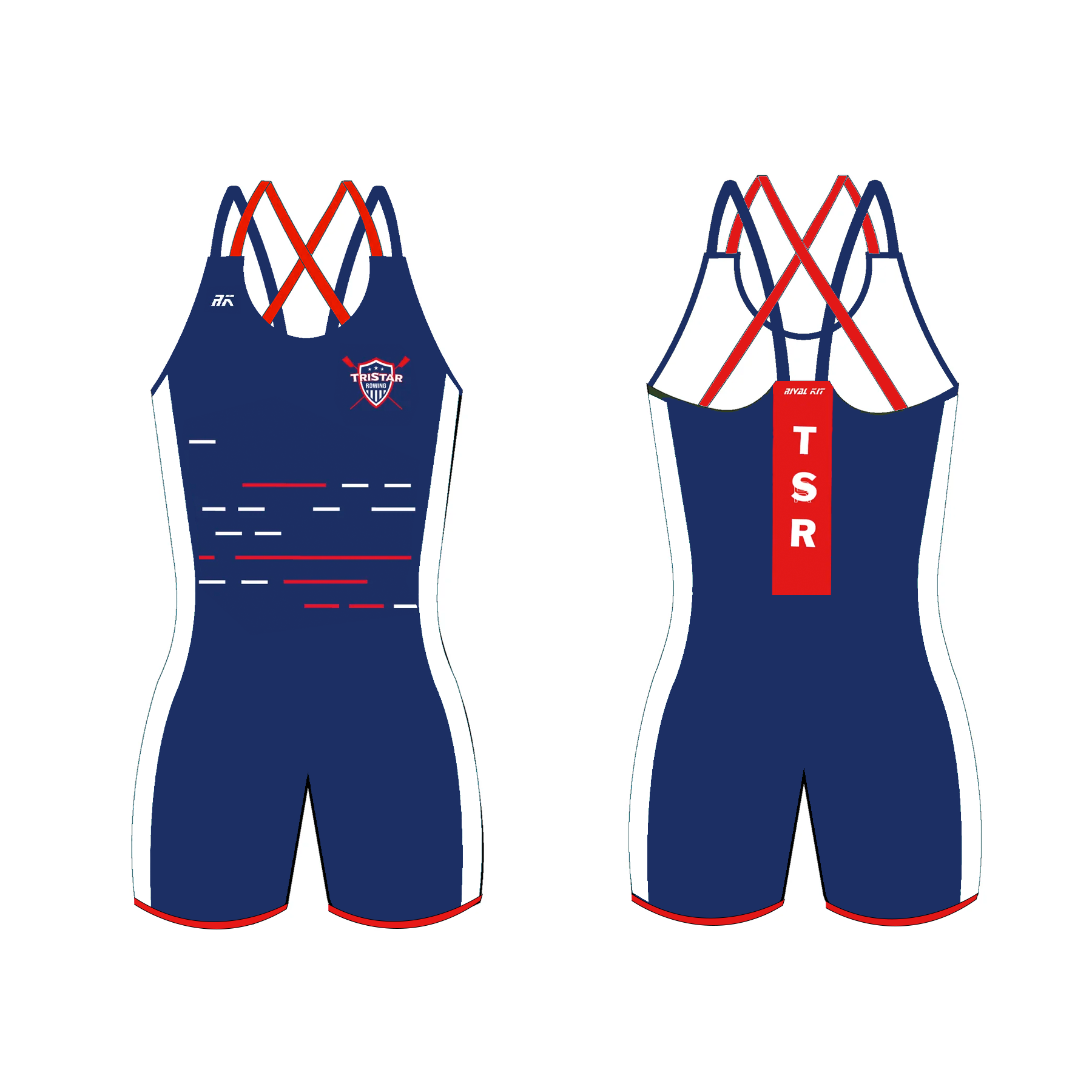 Tristar Rowing Navy Strappy AIO