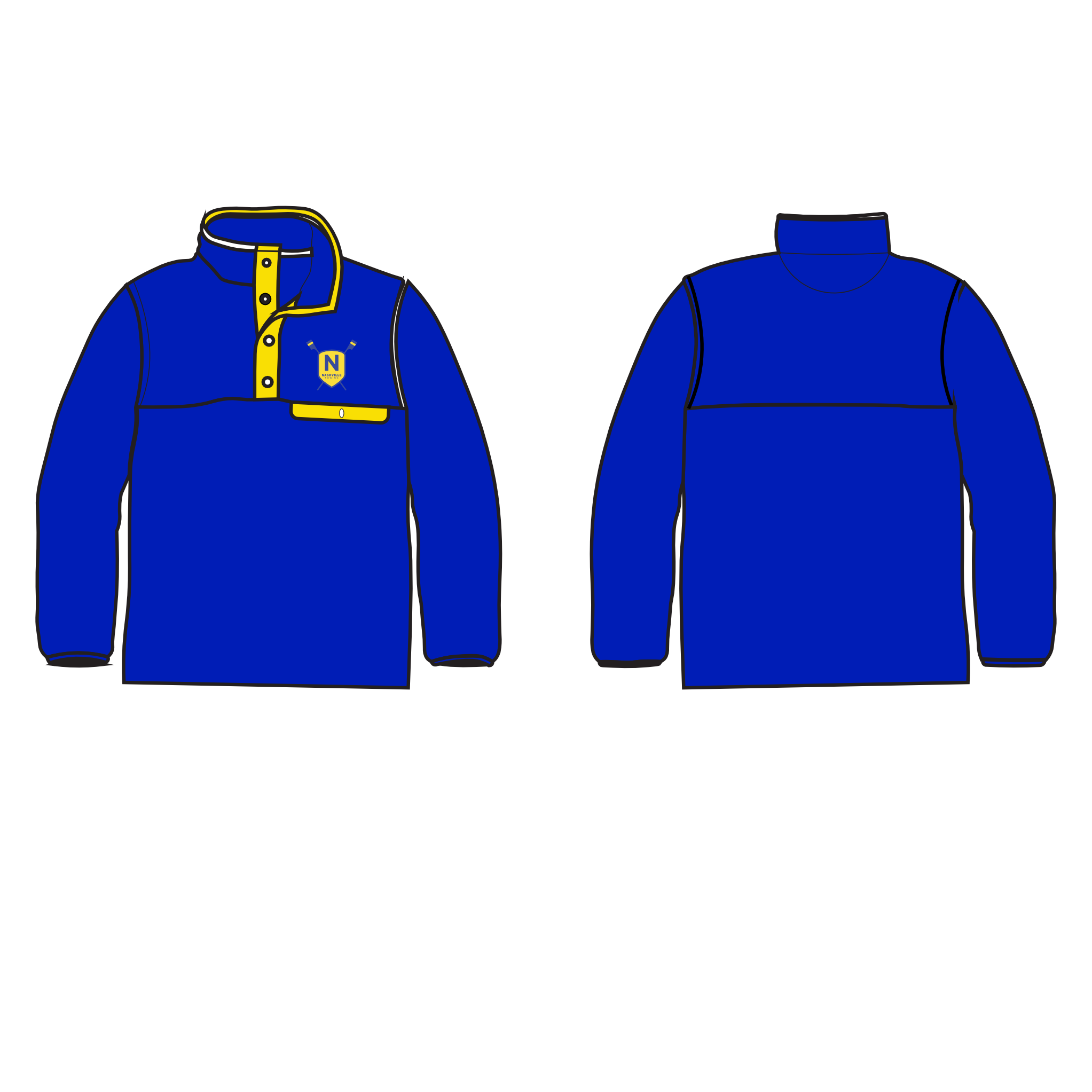 NASHVILLE ROWING Fleece