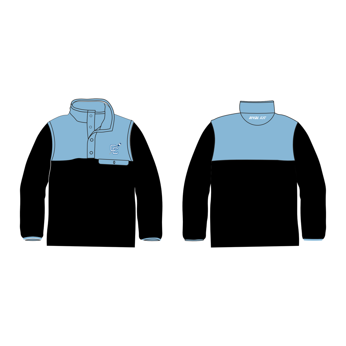 Connecticut College Pocket Fleece