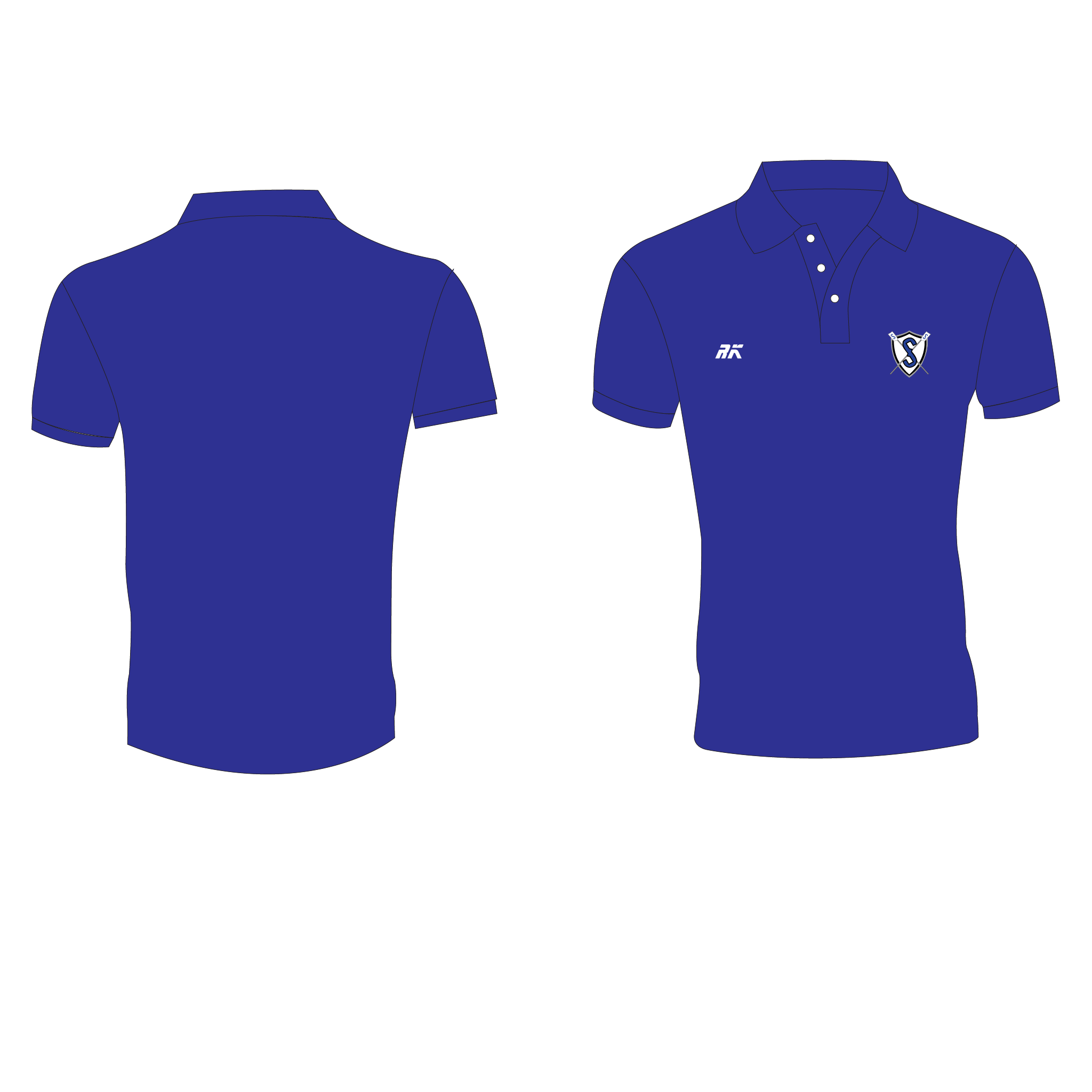SORA Grammar Rowing Coach's Polo