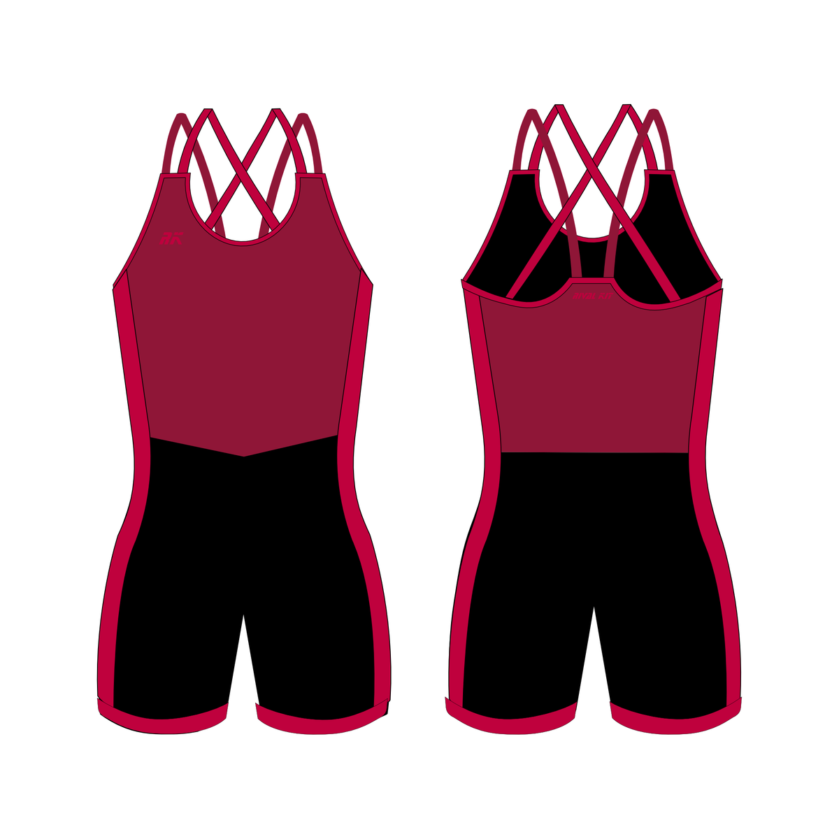 Rival Kit Autumn 2026 Strappy AIOX Raspberry Red