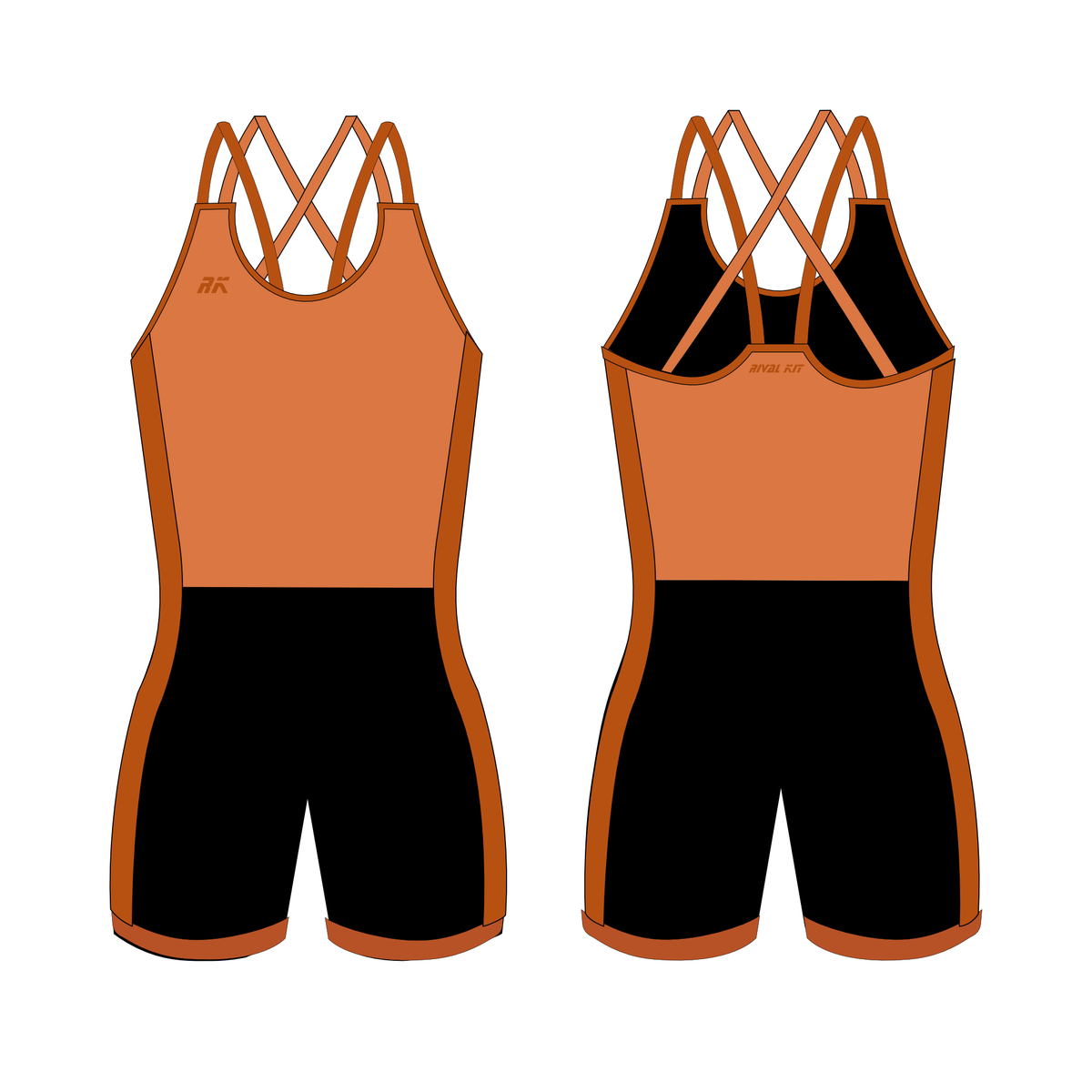Rival Kit Autumn 2026 Strappy AIOX Pumpkin