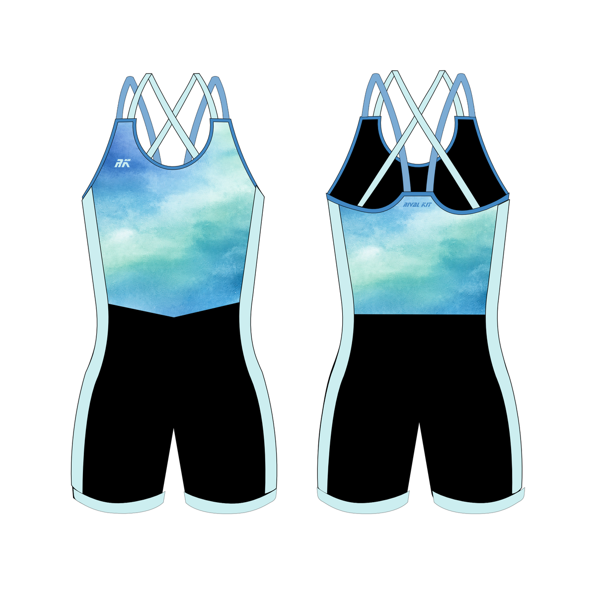 Rival Kit Autumn 2026 Strappy AIOX Cloud Blue