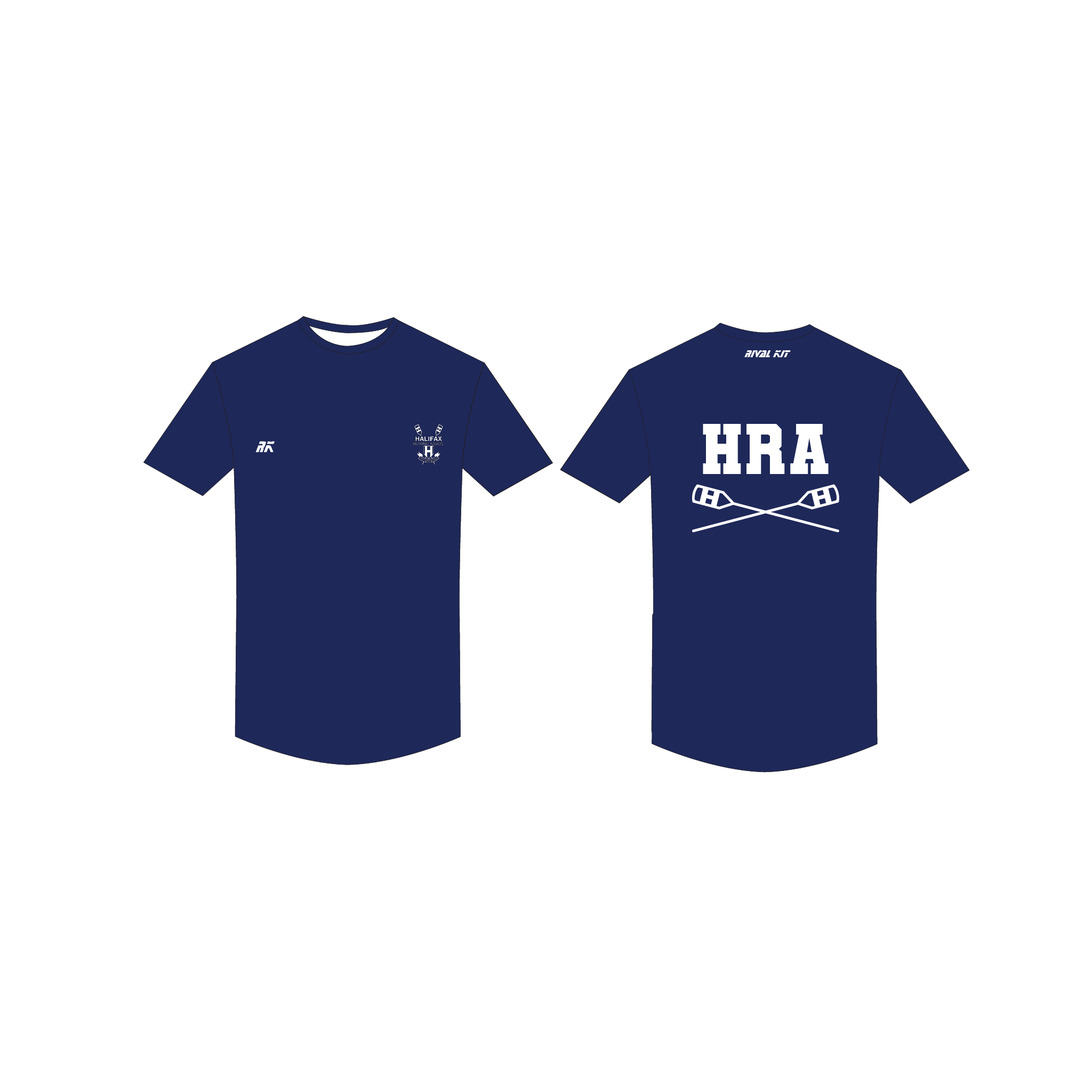 Halifax Rowing Navy Gym T-shirt