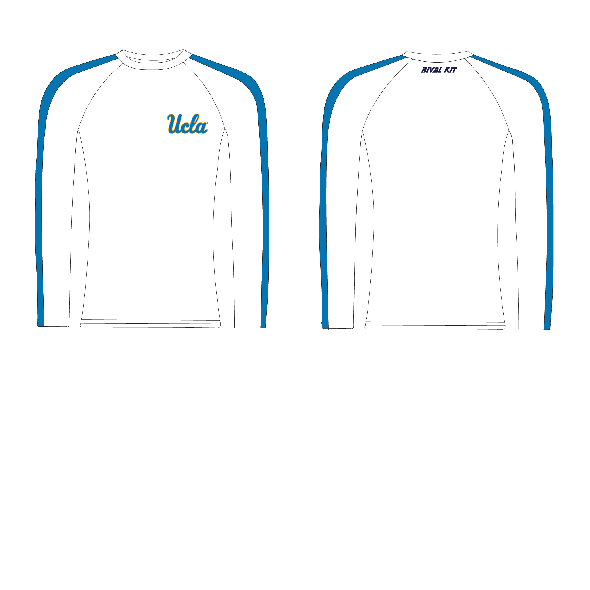 UCLA Long Sleeve Base-Layer