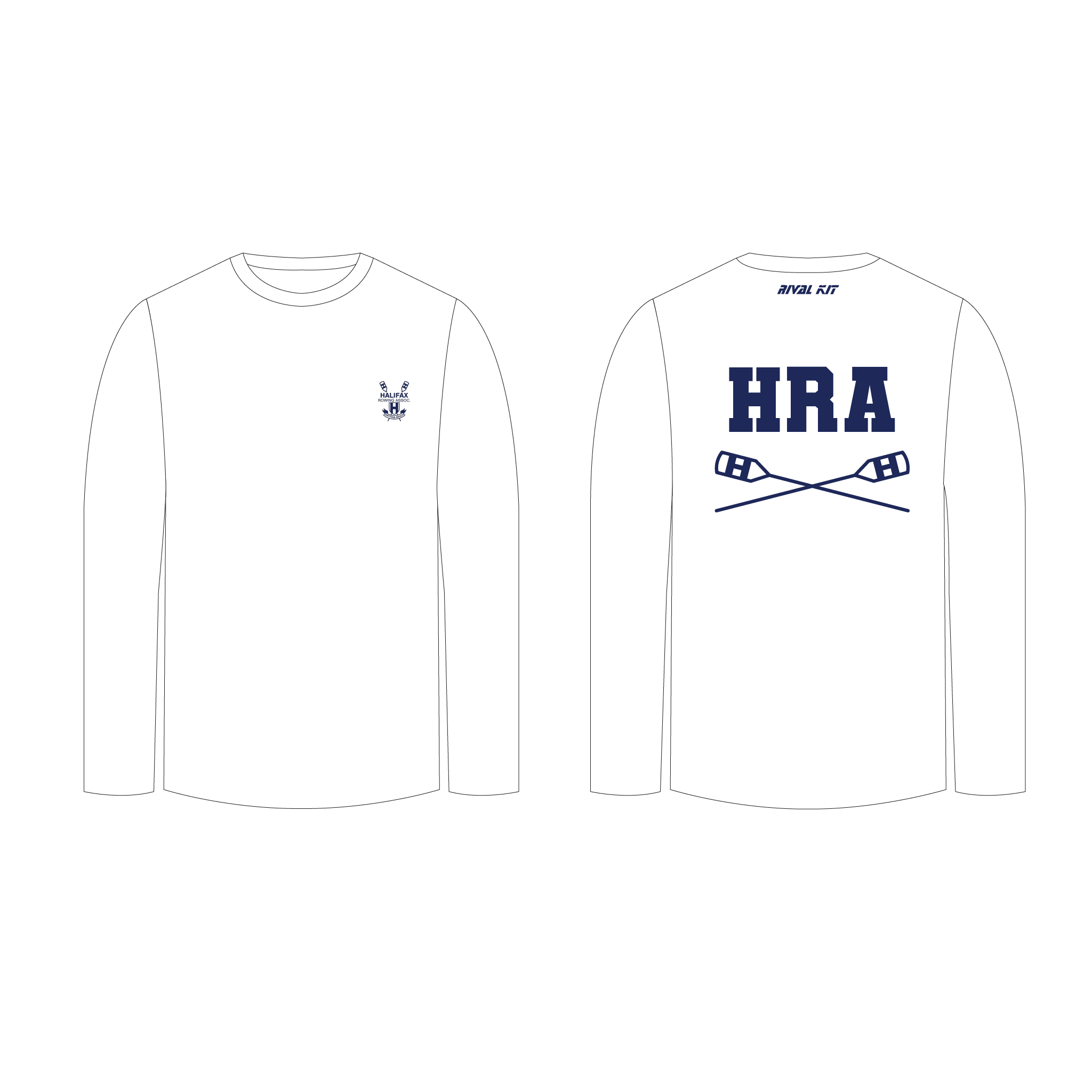Halifax Long Sleeve Gym T-shirt